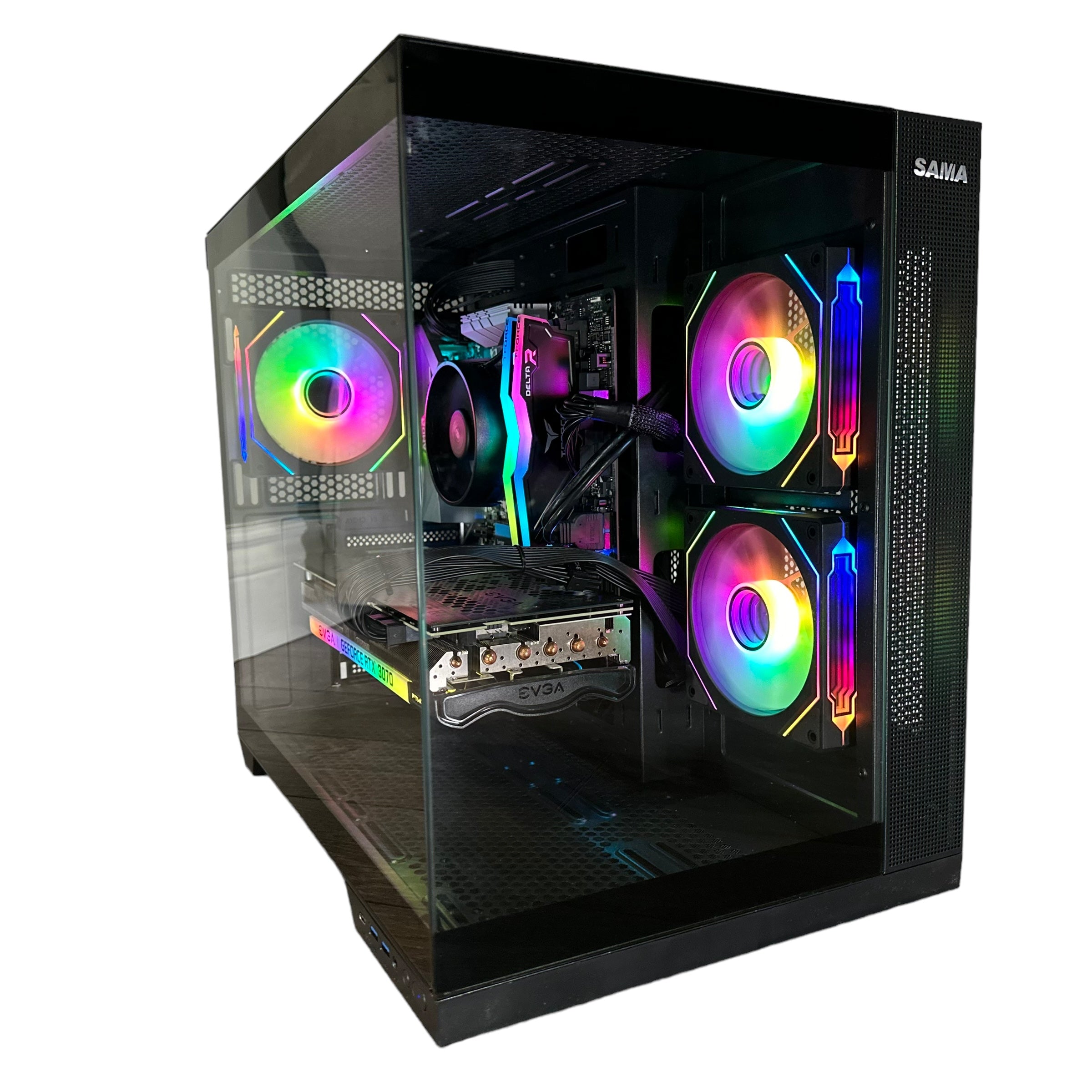 1080p Value Ryzen 5 5500 Gaming PC | 6-Core | RX 6600 8GB | 16GB RAM | 1TB NVMe SSD | STEEL LEGEND™ | Brand New