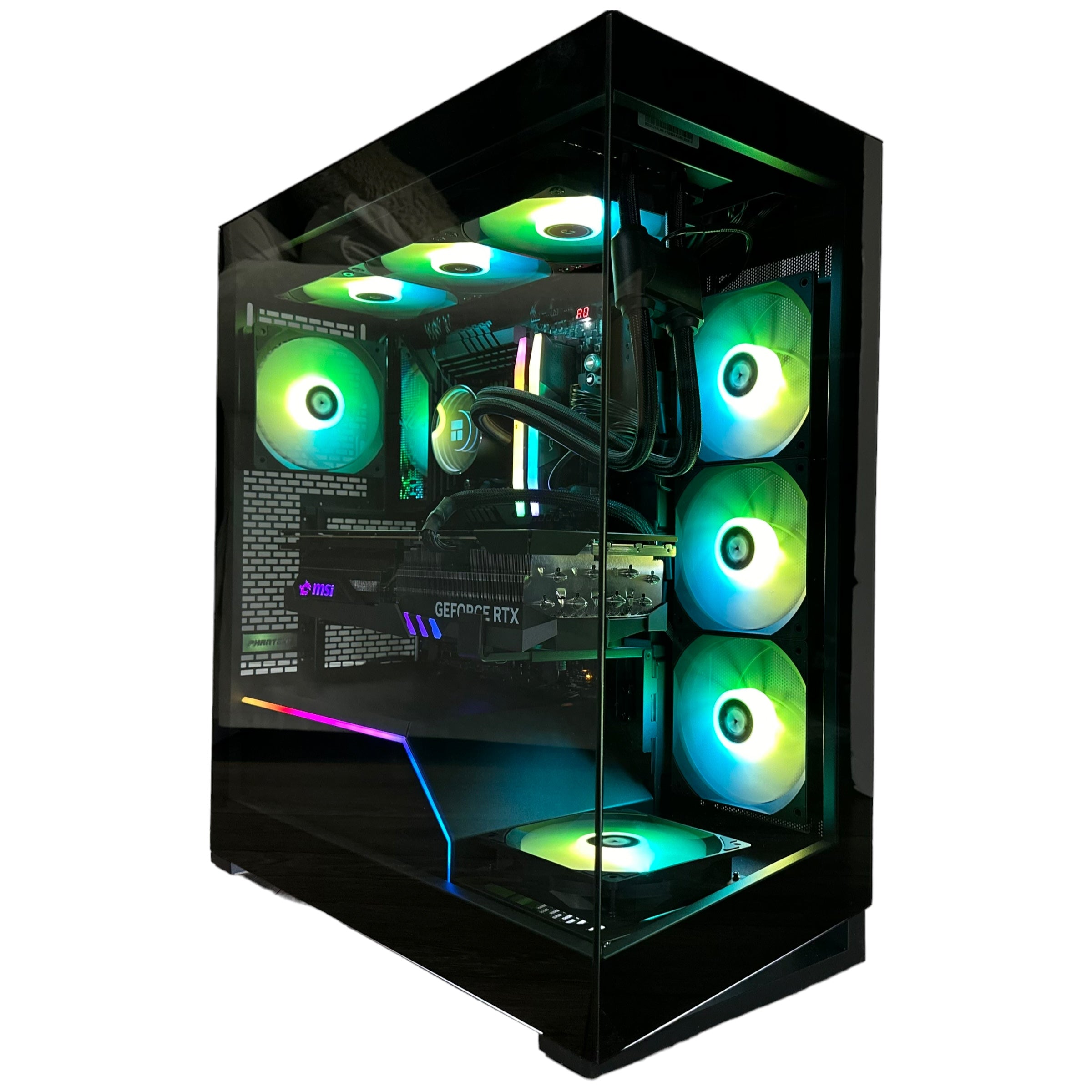 4K Top Tier Workstation i9-14900KF Gaming PC | 24-Core | RTX 5090 32GB | 64GB DDR5 6000MHz | 2TB GEN 4 NVMe SSD | ASUS ROG MAXIMUS™ | WIFI + BT | Brand New