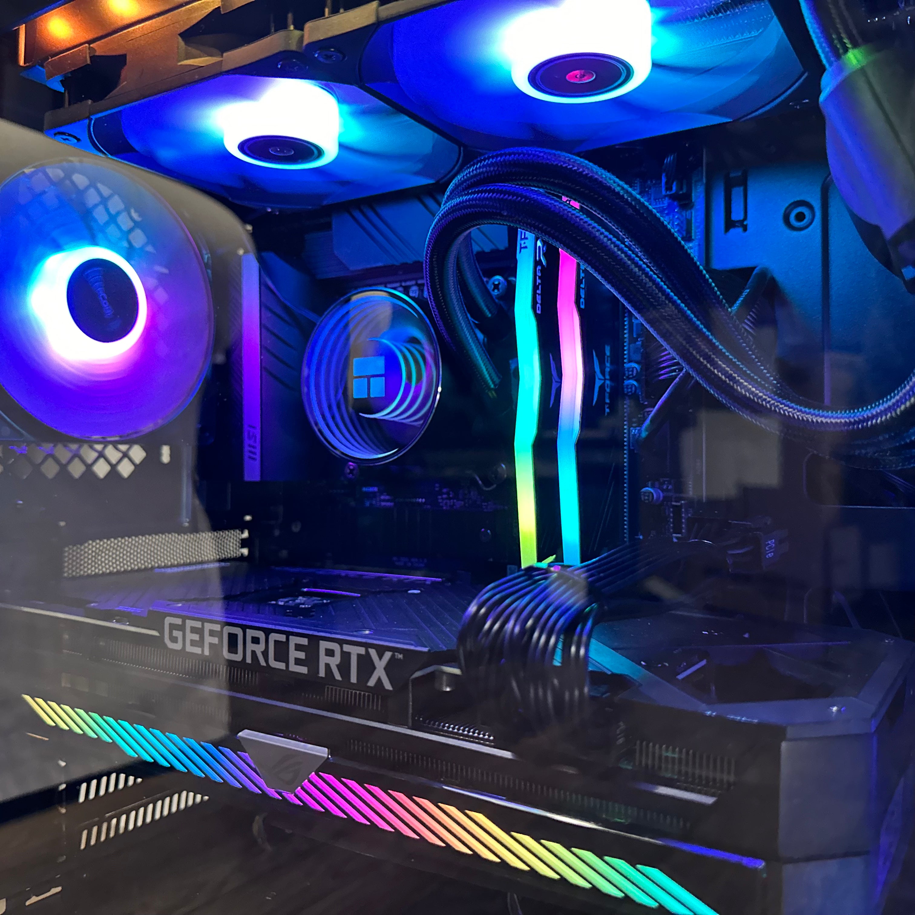 Brand New High-End 16-Core Gaming PC, i9-12900K, RTX 4070 / 4090 Options, 32GB 3600mhz DDR4 Ram, 1TB GEN 4 NVME SSD, 4TB HDD