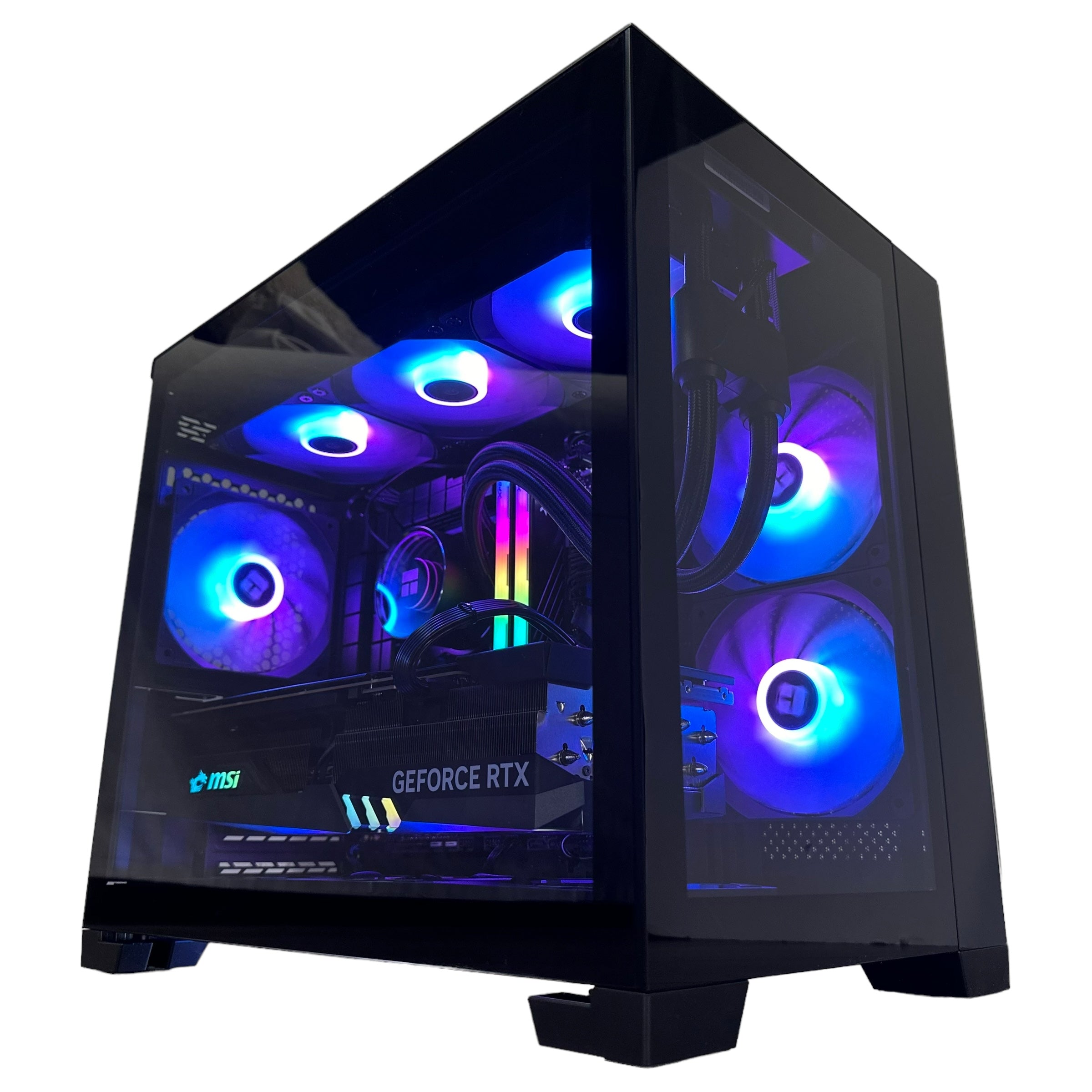 Top Tier Brand New 16-Core Gaming PC, ASUS TUF, Ryzen 9 7950x3D, RTX 4090/4070 Options, 32GB 6400mhz DDR5 Ram, 2TB NVME SSD, WIFI + BT