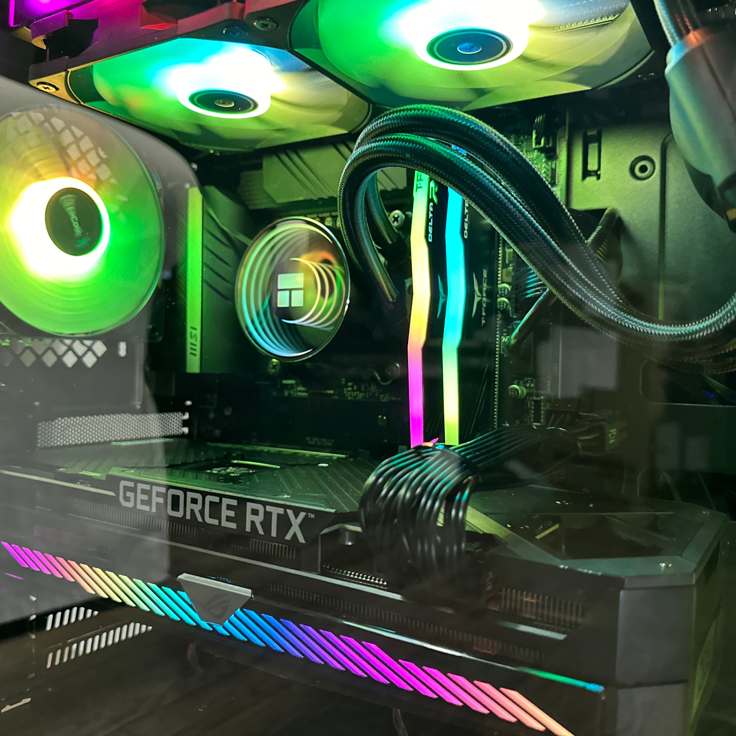 Brand New High-End 16-Core Gaming PC, i9-12900K, RTX 4070 / 4090 Options, 32GB 3600mhz DDR4 Ram, 1TB GEN 4 NVME SSD, 4TB HDD