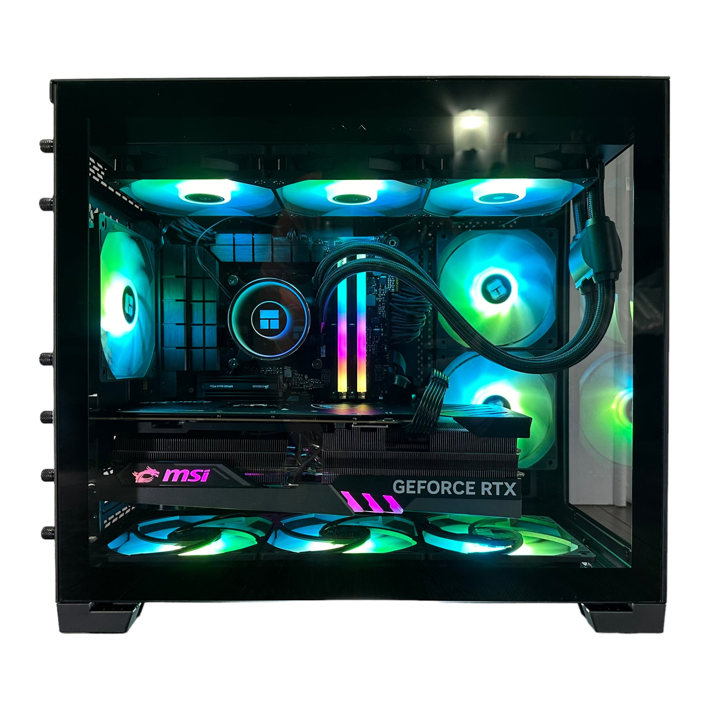 Top Tier Brand New 16-Core Gaming PC, ASUS TUF, Ryzen 9 7950x3D, RTX 4090/4070 Options, 32GB 6400mhz DDR5 Ram, 2TB NVME SSD, WIFI + BT