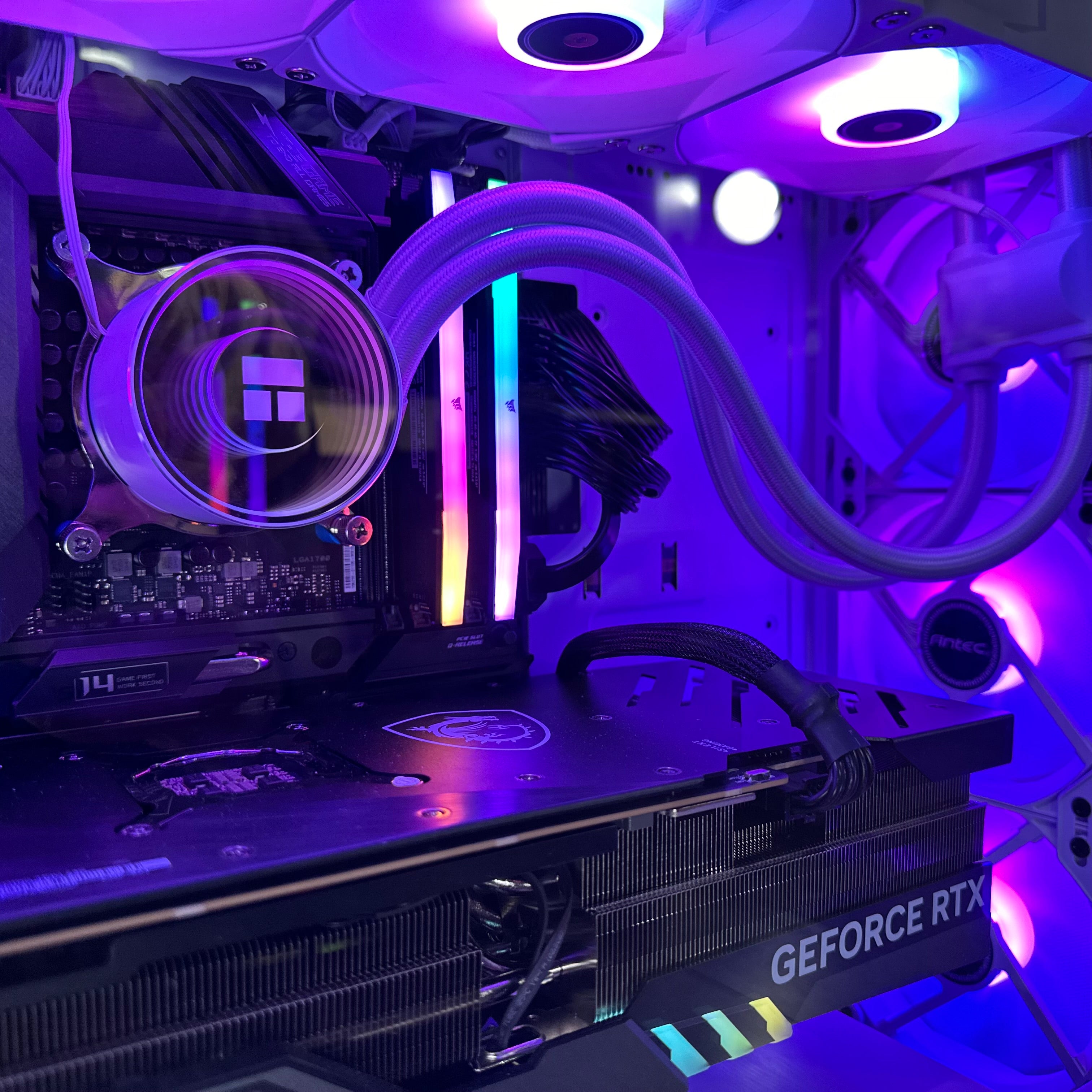 i9-14900K Gaming PC | 24-Core | RTX 30/40/50 Series Options | 64GB DDR5 6000MHz | 2TB NVMe SSD | ASUS™ ROG | WIFI + BT | Brand New