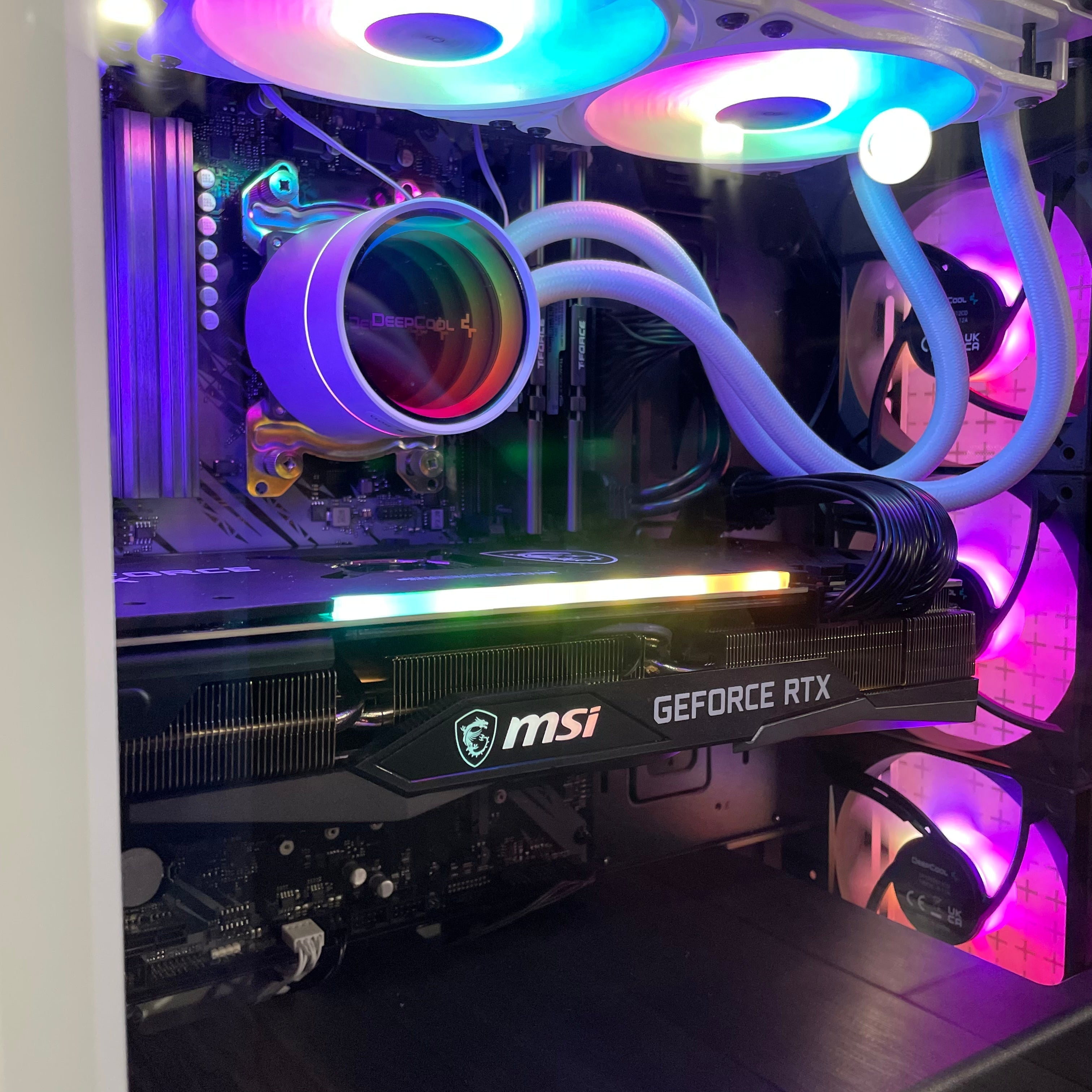 Brand New 8-Core High-End Gaming PC Ryzen 7 5700x (Better than i9-11900K), RTX 4070 Ti Options, 32GB 3200mhz DDR4 Ram, 1TB NVME SSD, WIFI + BT