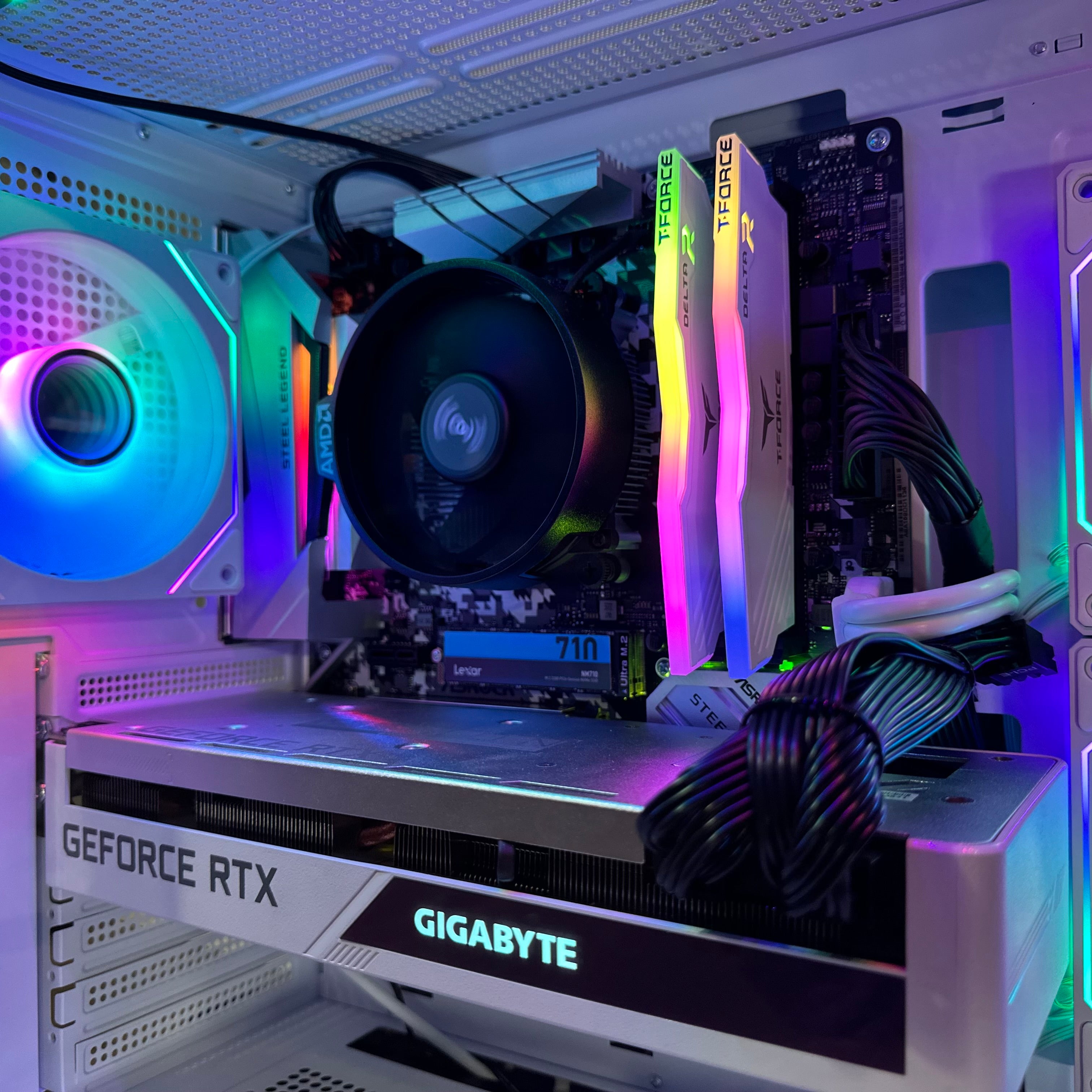 Ryzen 5 5600 Gaming PC | 6-Core | RTX 30/40/50 Series Options | 16GB RAM | 1TB NVMe SSD | STEEL LEGEND™ | Brand New - Groovy Computers