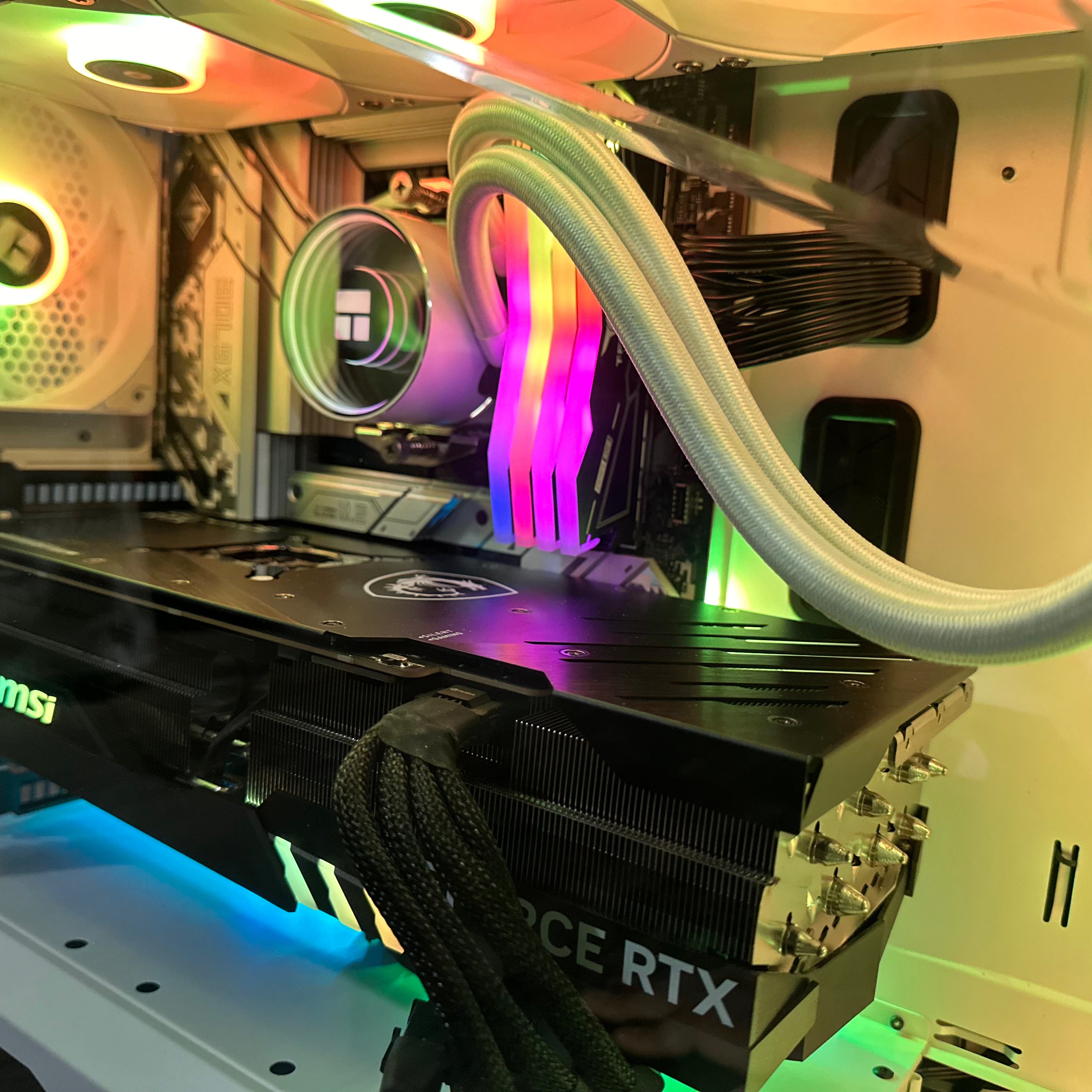 Top Tier Brand New High End 16-Core Gaming PC, Ryzen 9 7950x3D (Beats i9-14900K), RTX 4090 24GB Options, 64GB 6000mhz DDR5 RAM, 2TB NVME SSD, WIFI + BT