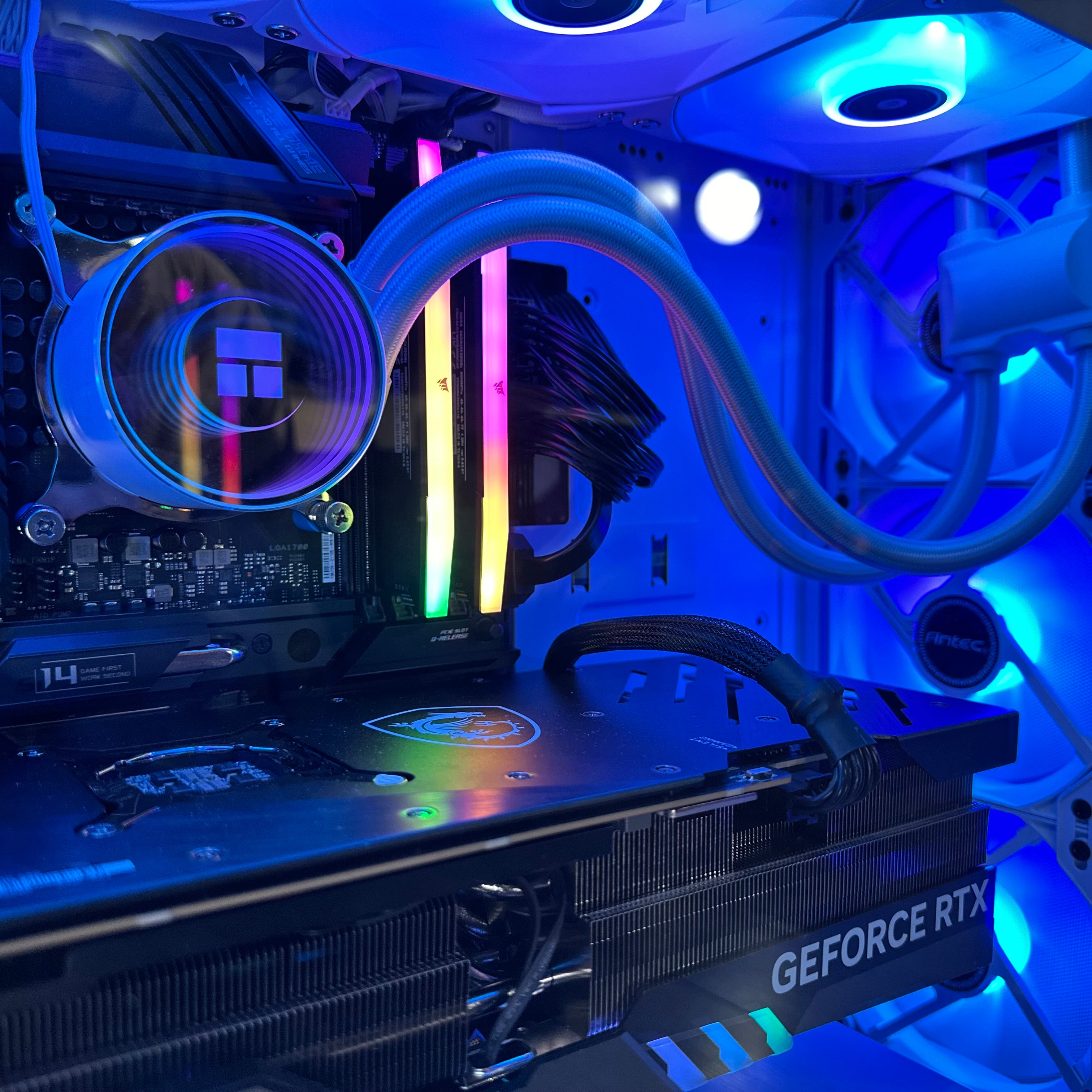 i9-14900K Gaming PC | 24-Core | RTX 30/40/50 Series Options | 64GB DDR5 6000MHz | 2TB NVMe SSD | ASUS™ ROG | WIFI + BT | Brand New