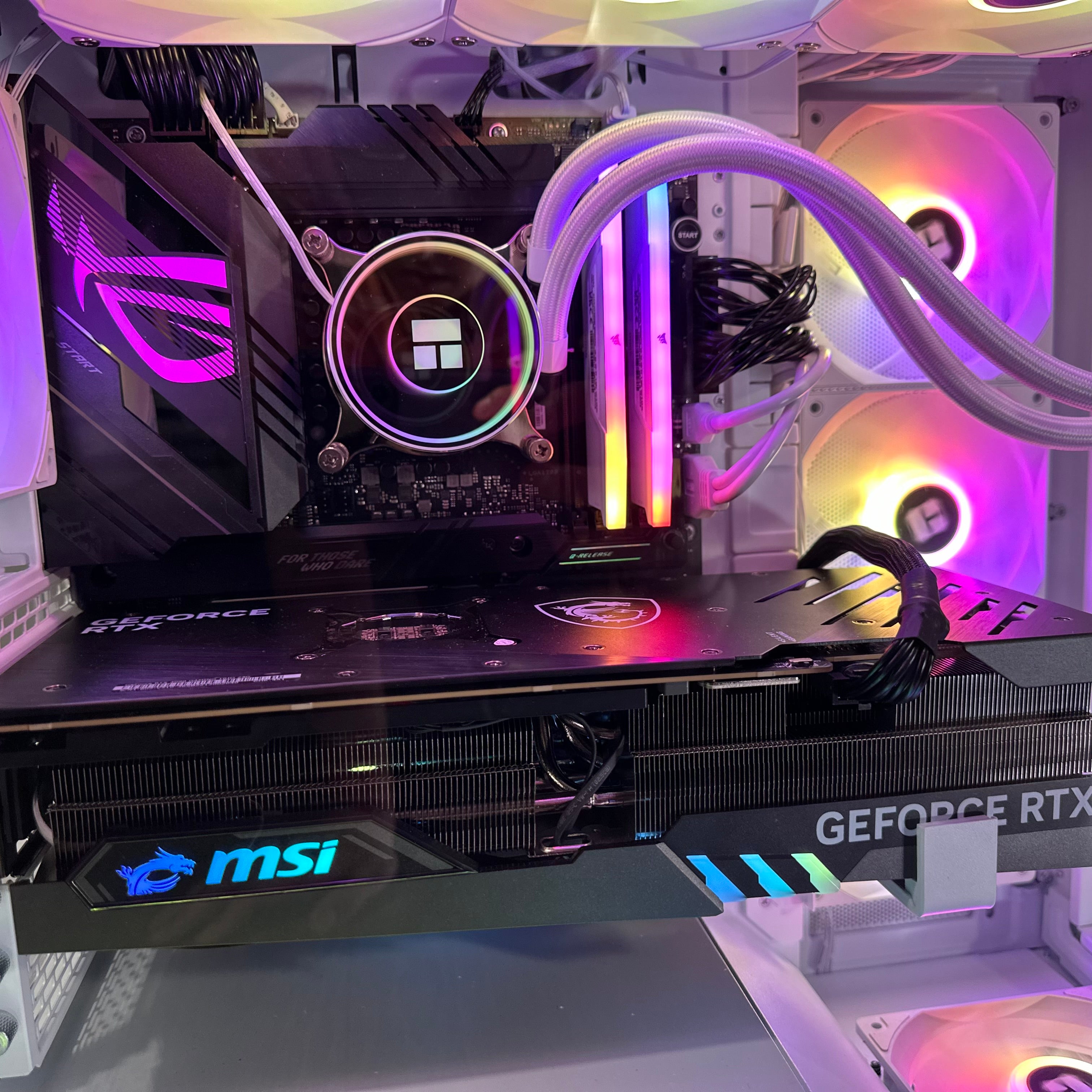 4K Top Tier Workstation i9-14900KF Gaming PC | 24-Core | RTX 5090 32GB | 64GB DDR5 6000MHz | 2TB GEN 4 NVME SSD | ASUS ROG™ | WIFI + BT | Brand New