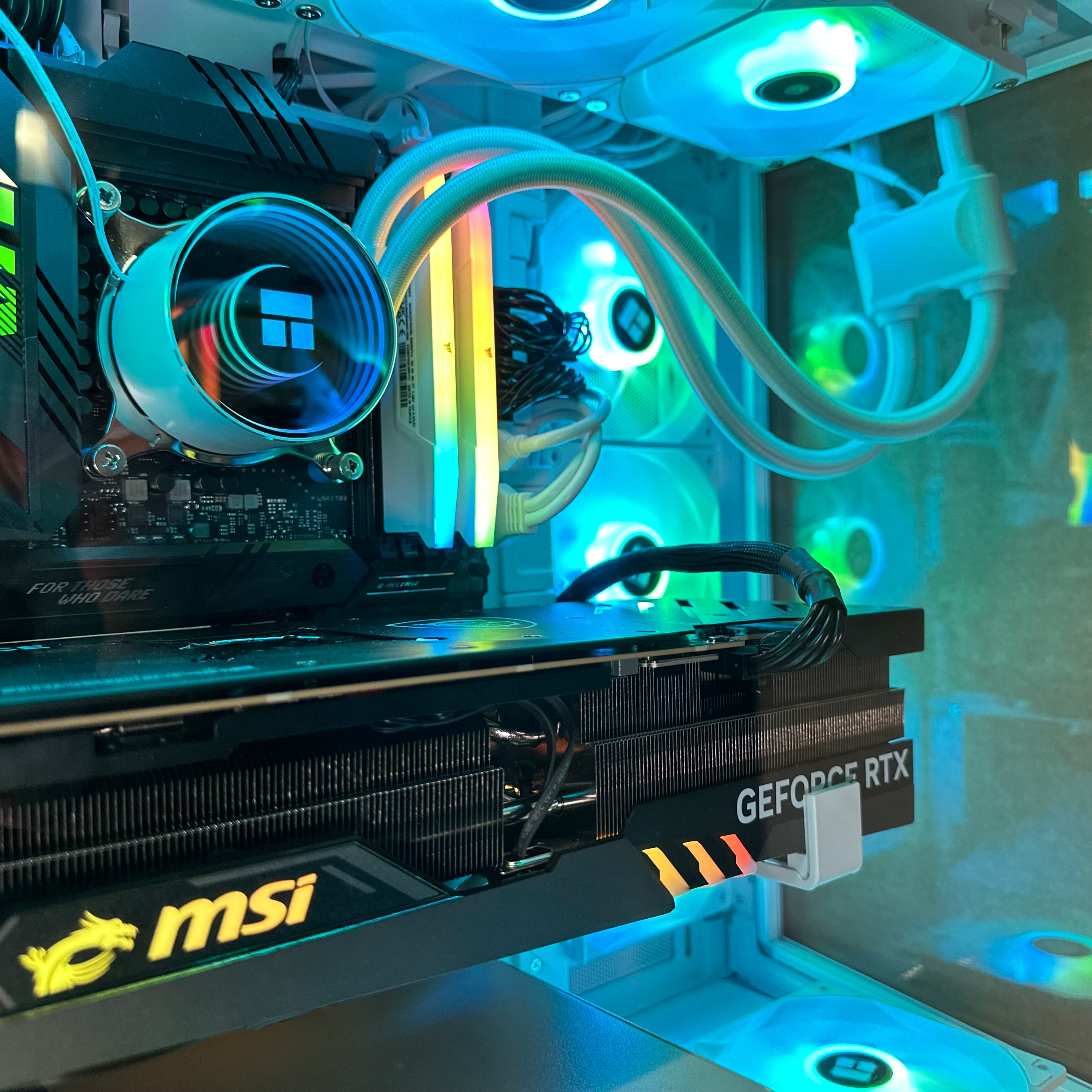 4K Top Tier Workstation i9-14900KF Gaming PC | 24-Core | RTX 5090 32GB | 64GB DDR5 6000MHz | 2TB GEN 4 NVME SSD | ASUS ROG™ | WIFI + BT | Brand New