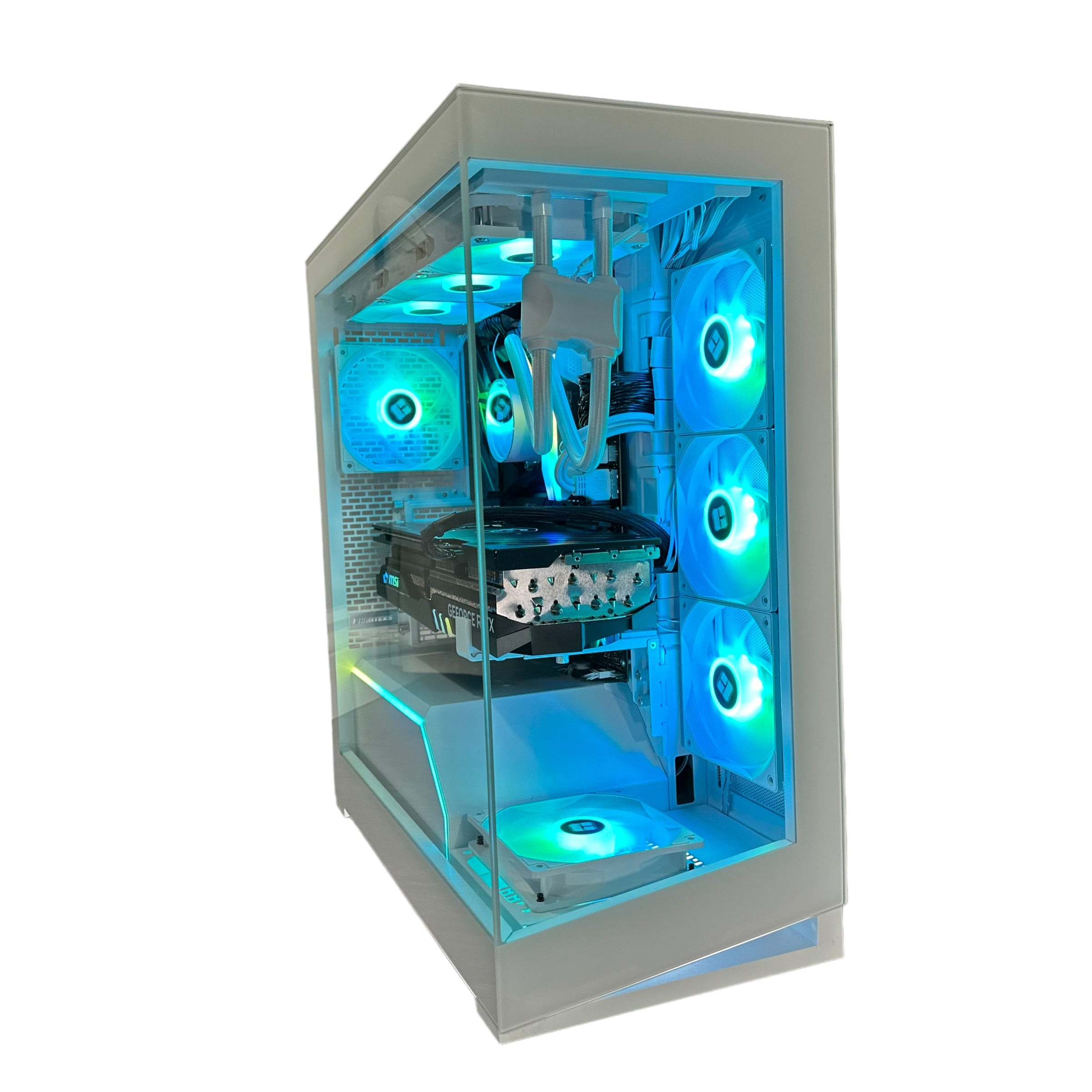 4K Top Tier Workstation i9-14900KF Gaming PC | 24-Core | RTX 5090 32GB | 64GB DDR5 6000MHz | 2TB GEN 4 NVME SSD | ASUS ROG™ | WIFI + BT | Brand New