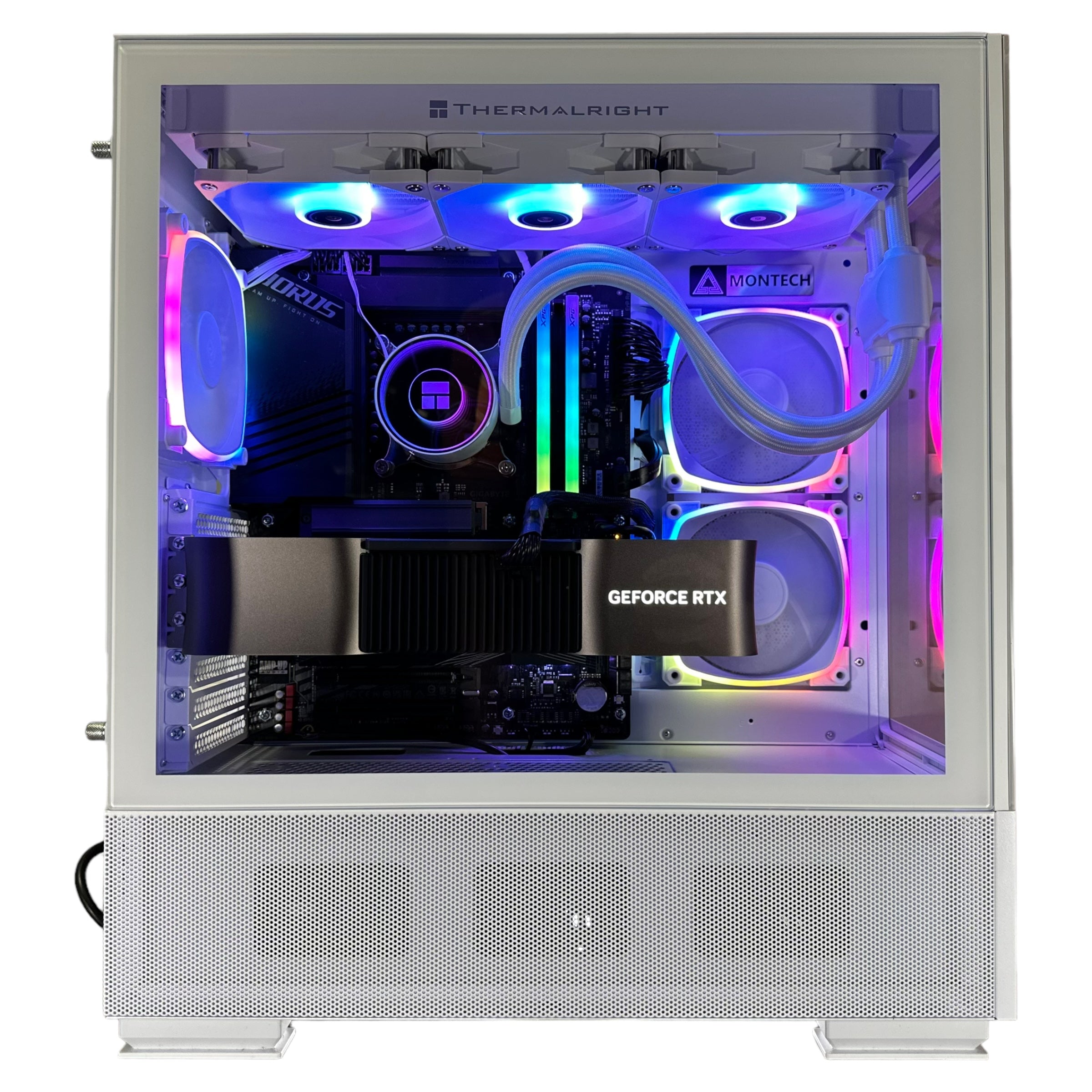 i7-14700KF Gaming PC | 20-Core | RTX 30/40/50 Series Options | 32GB DDR5 6400MHz | 2TB Gen 4 NVMe SSD | AORUS™ | WIFI + BT | Brand New - Groovy Computers