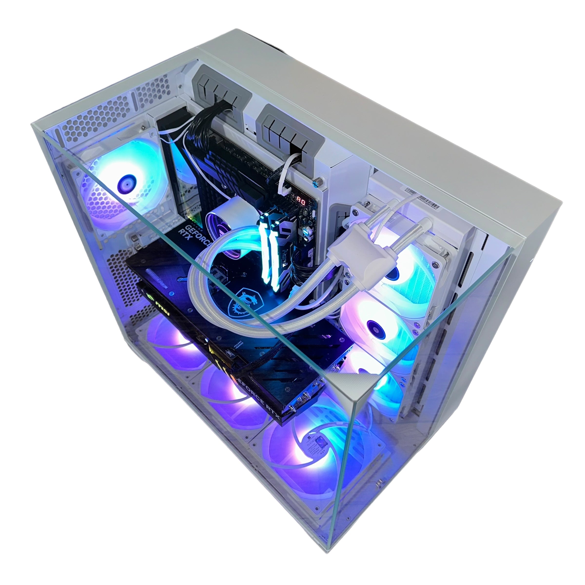 Top Tier Brand New High End 24-Core Gaming PC, ASUS ROG Maximus Hero, i9-14900K, RTX 4090 24GB, 64GB 6000mhz DDR5 RAM, 4TB NVME SSD, 8TB HDD (Options), WIFI + BT
