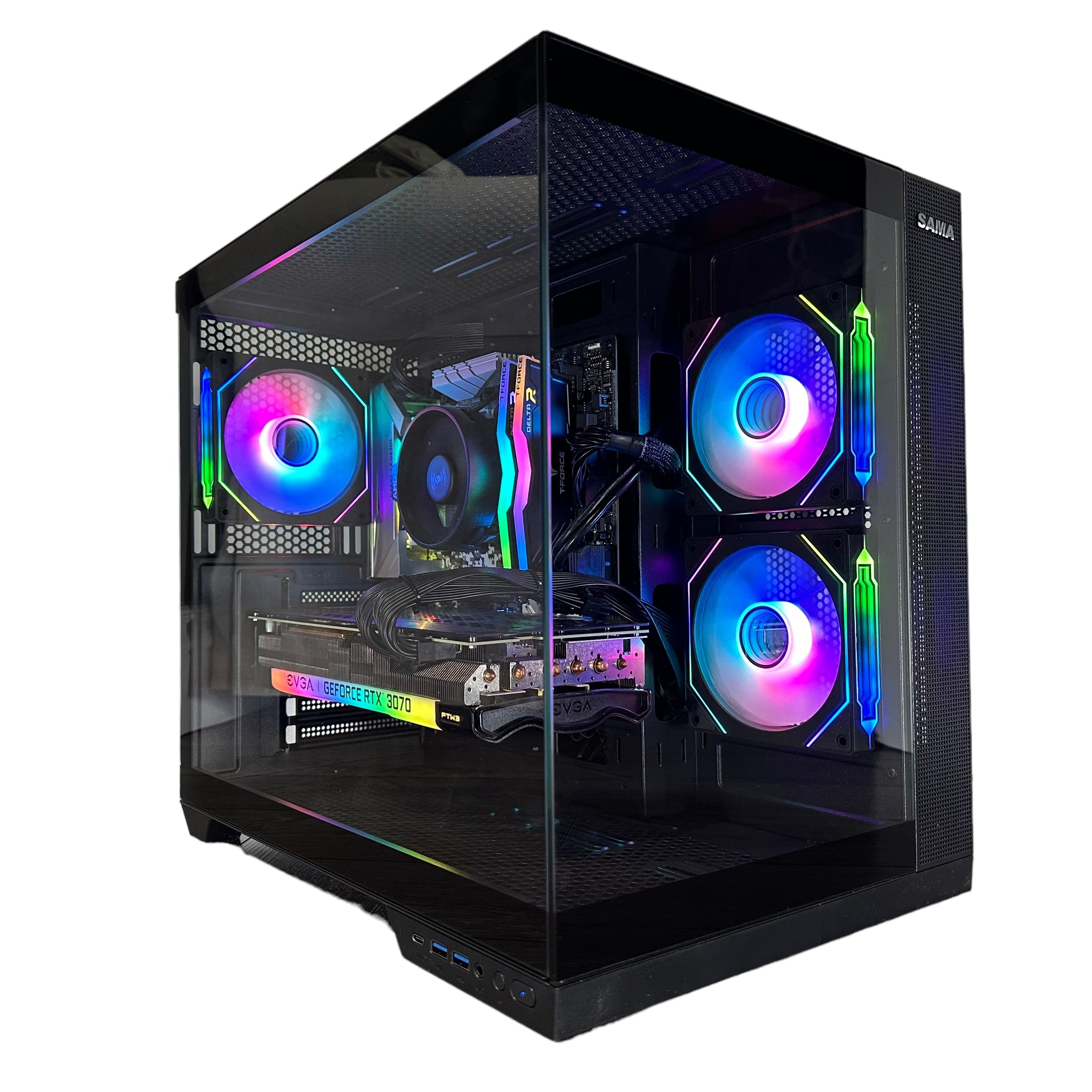 Ryzen 5 5500 Gaming PC | 6-Core | RTX 30/40/50 Series Options | 16GB RAM | 1TB NVMe SSD | STEEL LEGEND™ | Brand New - Groovy Computers