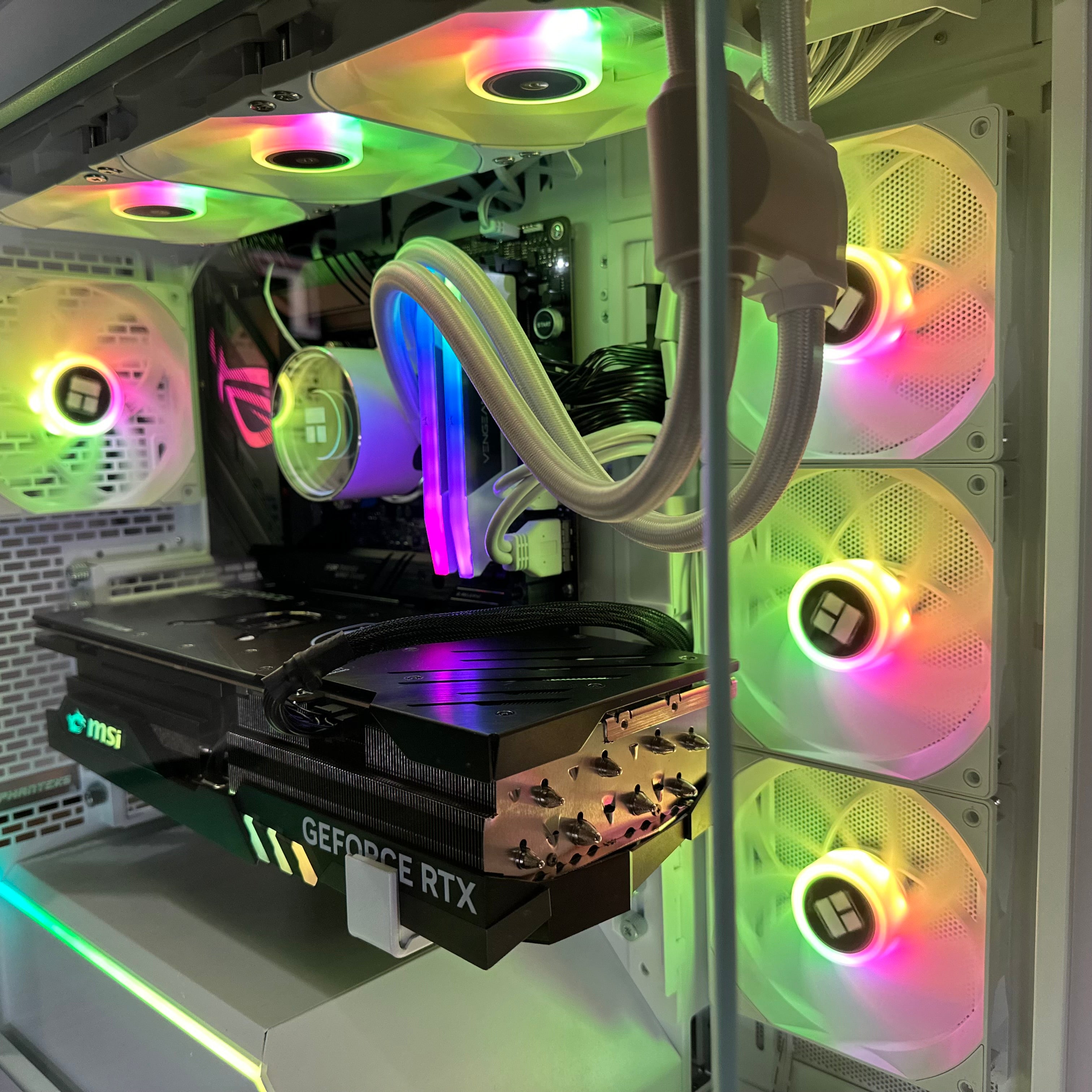 4K Top Tier Workstation i9-14900KF Gaming PC | 24-Core | RTX 5090 32GB | 64GB DDR5 6000MHz | 2TB GEN 4 NVME SSD | ASUS ROG™ | WIFI + BT | Brand New