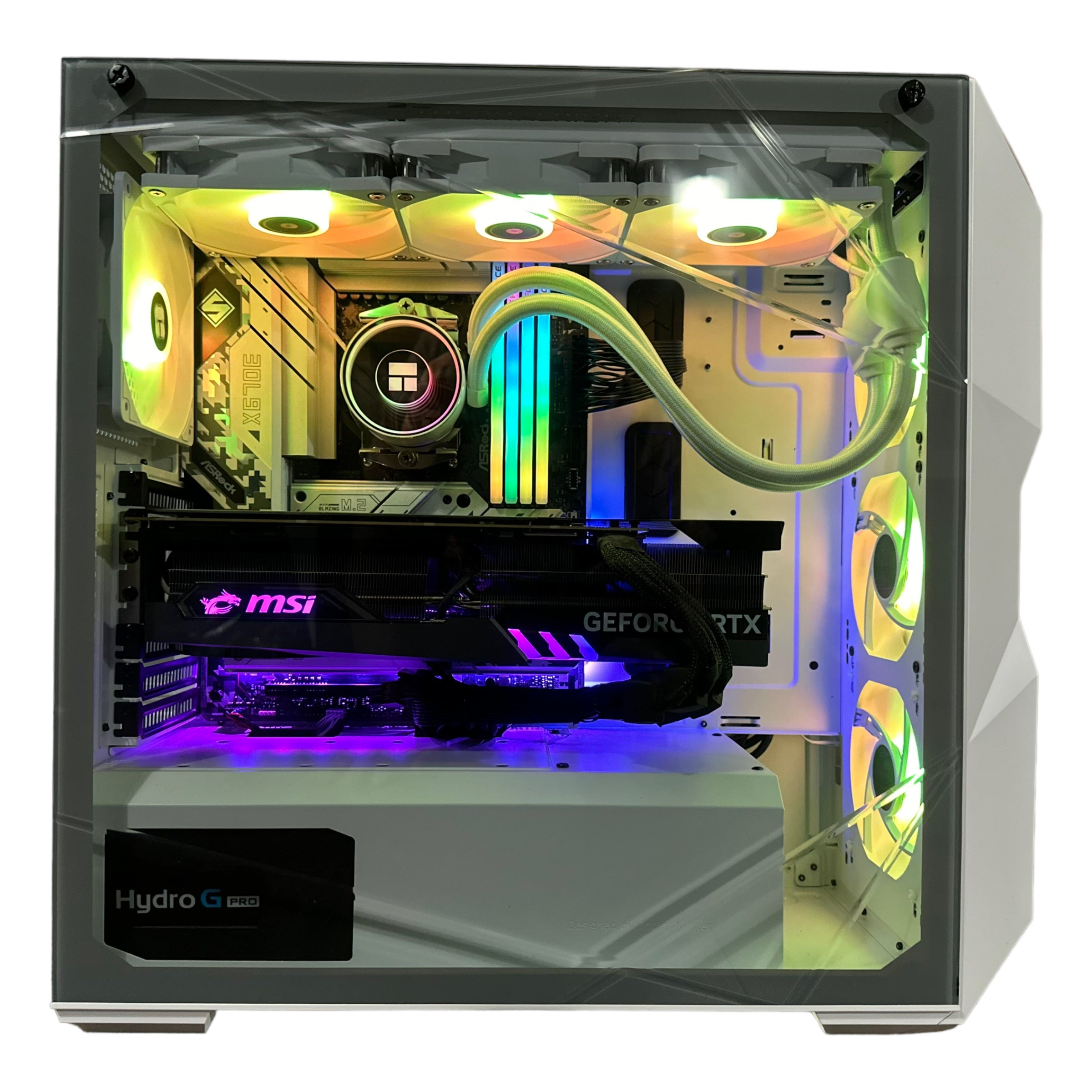 Top Tier Brand New High End 16-Core Gaming PC, Ryzen 9 7950x3D (Beats i9-14900K), RTX 4090 24GB Options, 64GB 6000mhz DDR5 RAM, 2TB NVME SSD, WIFI + BT
