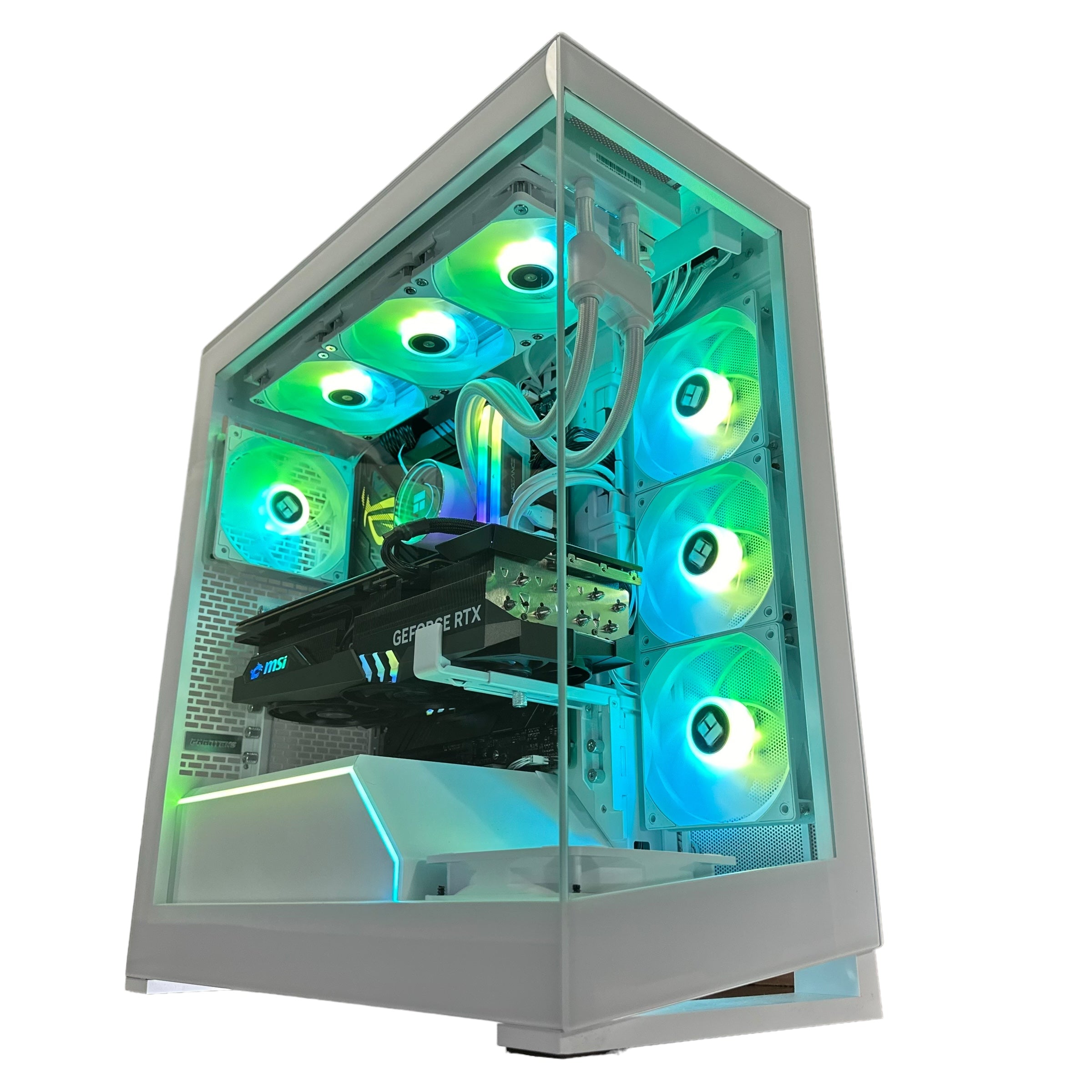 4K Top Tier Workstation i9-14900KF Gaming PC | 24-Core | RTX 5090 32GB | 64GB DDR5 6000MHz | 2TB GEN 4 NVME SSD | ASUS ROG™ | WIFI + BT | Brand New