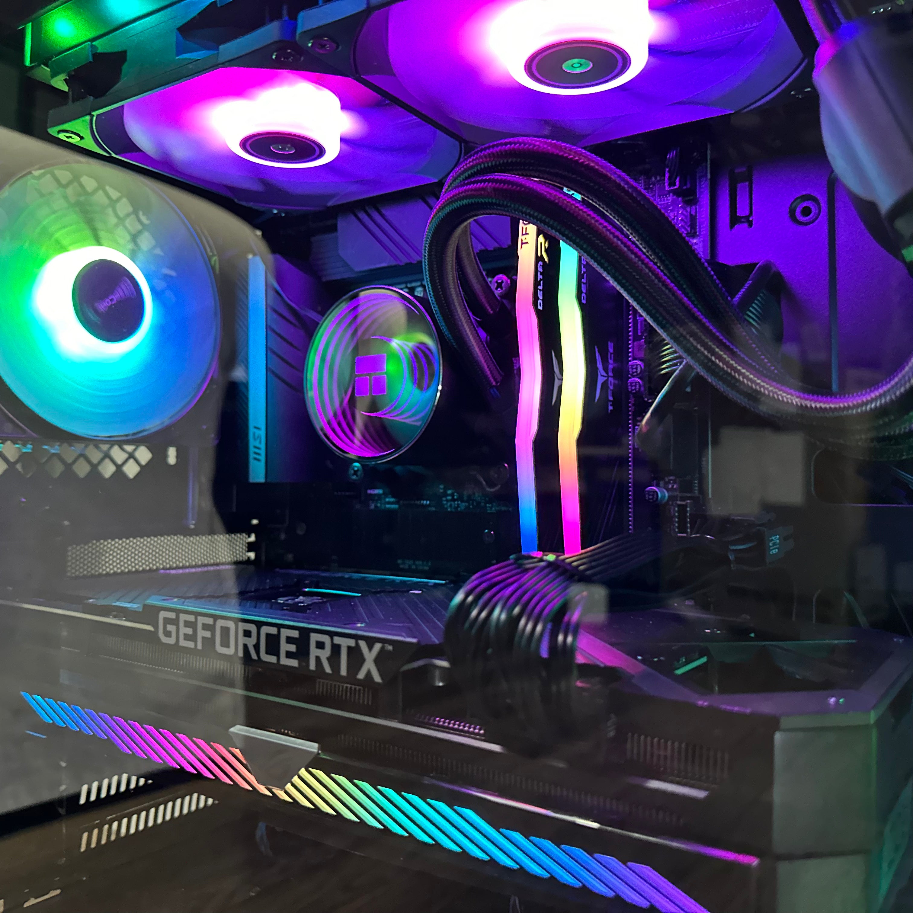 Brand New High-End 16-Core Gaming PC, i9-12900K, RTX 4070 / 4090 Options, 32GB 3600mhz DDR4 Ram, 1TB GEN 4 NVME SSD, 4TB HDD