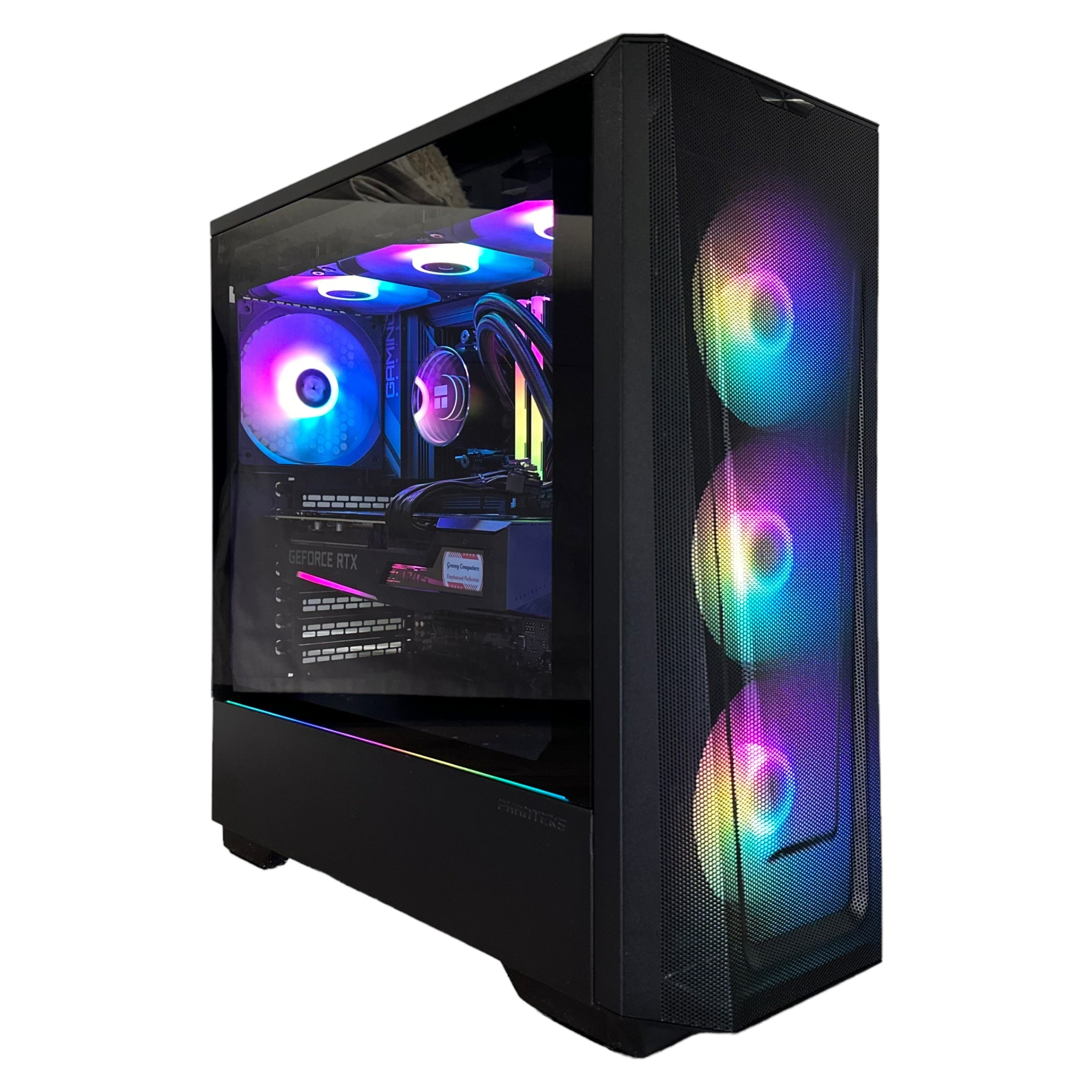 Brand New 12-Core High End Gaming PC, Aorus Ryzen 9 7900x, RTX 4070 / 4090 Options, 32GB 6400mhz DDR5 Ram, 2TB GEN 4 NVME SSD, WIFI + BT
