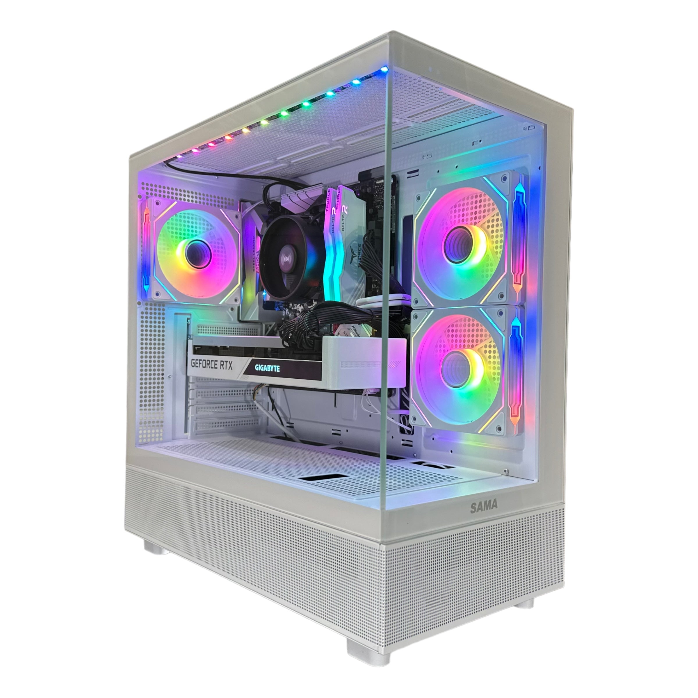 Ryzen 5 5600 Gaming PC | 6-Core | RTX 30/40/50 Series Options | 16GB RAM | 1TB NVMe SSD | STEEL LEGEND™ | Brand New - Groovy Computers