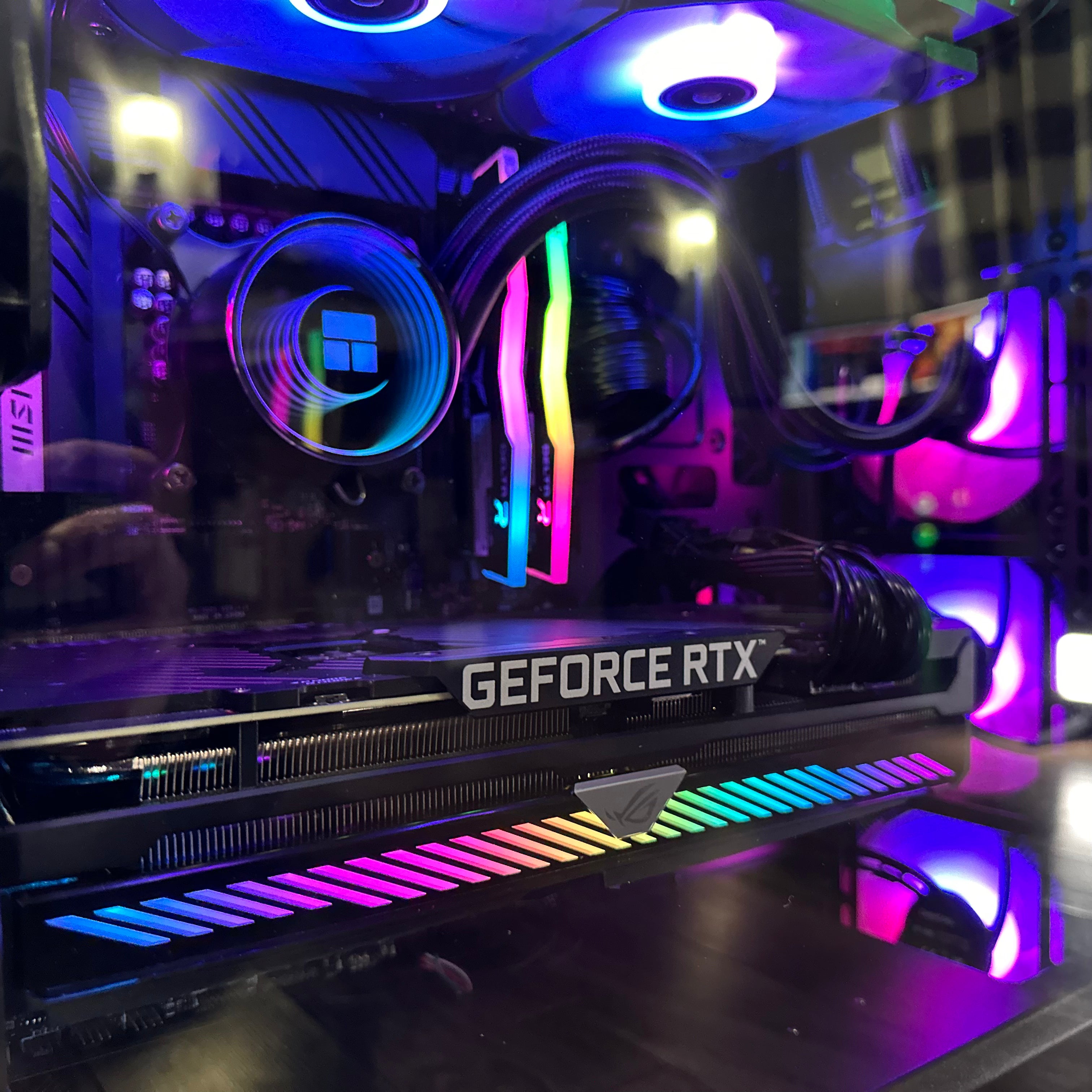 Brand New High-End 16-Core Gaming PC, i9-12900K, RTX 4070 / 4090 Options, 32GB 3600mhz DDR4 Ram, 1TB GEN 4 NVME SSD, 4TB HDD