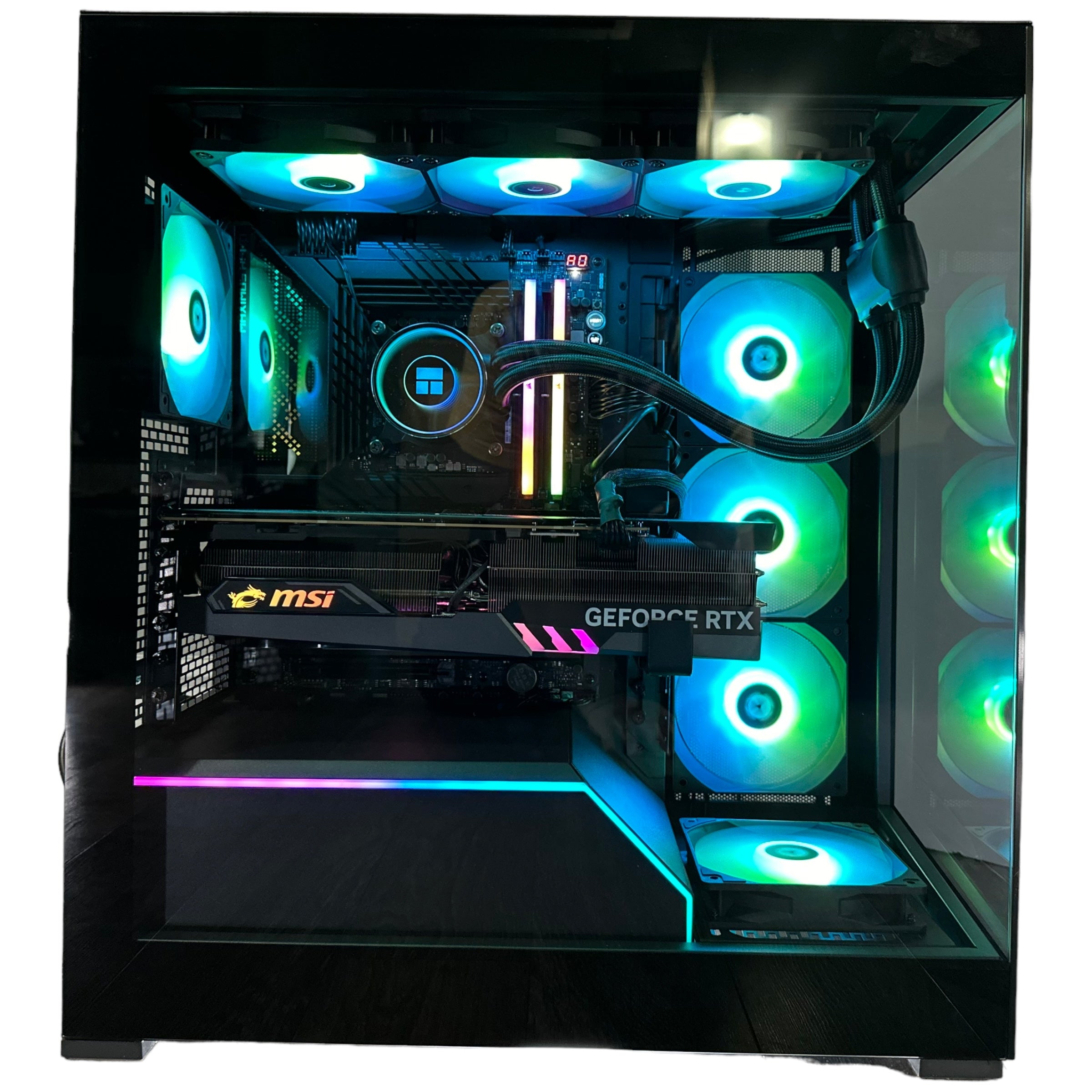 4K Top Tier Workstation i9-14900KF Gaming PC | 24-Core | RTX 5090 32GB | 64GB DDR5 6000MHz | 2TB GEN 4 NVMe SSD | ASUS ROG MAXIMUS™ | WIFI + BT | Brand New