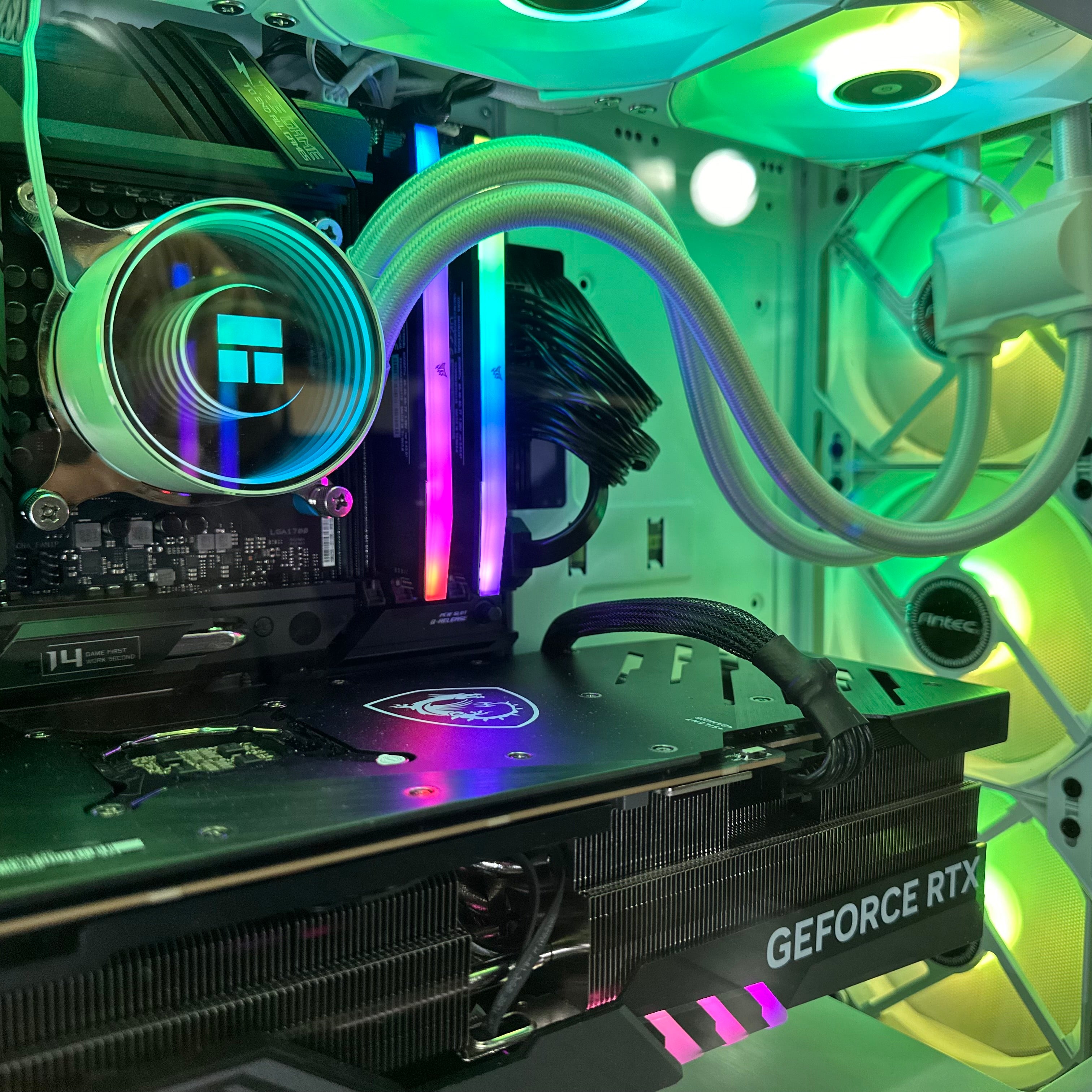 i9-14900K Gaming PC | 24-Core | RTX 30/40/50 Series Options | 64GB DDR5 6000MHz | 2TB NVMe SSD | ASUS™ ROG | WIFI + BT | Brand New