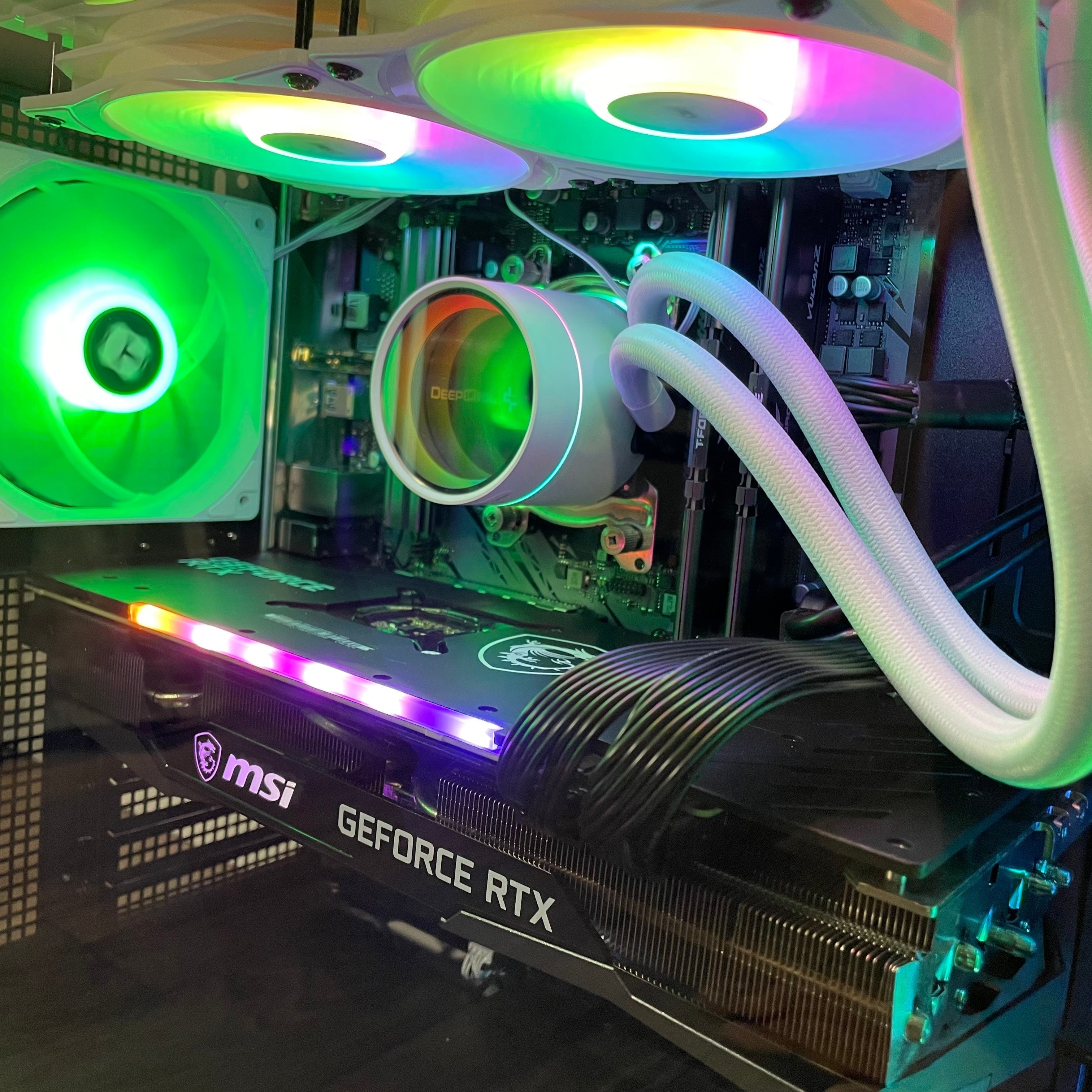 Brand New 8-Core High-End Gaming PC Ryzen 7 5700x (Better than i9-11900K), RTX 4070 Ti Options, 32GB 3200mhz DDR4 Ram, 1TB NVME SSD, WIFI + BT