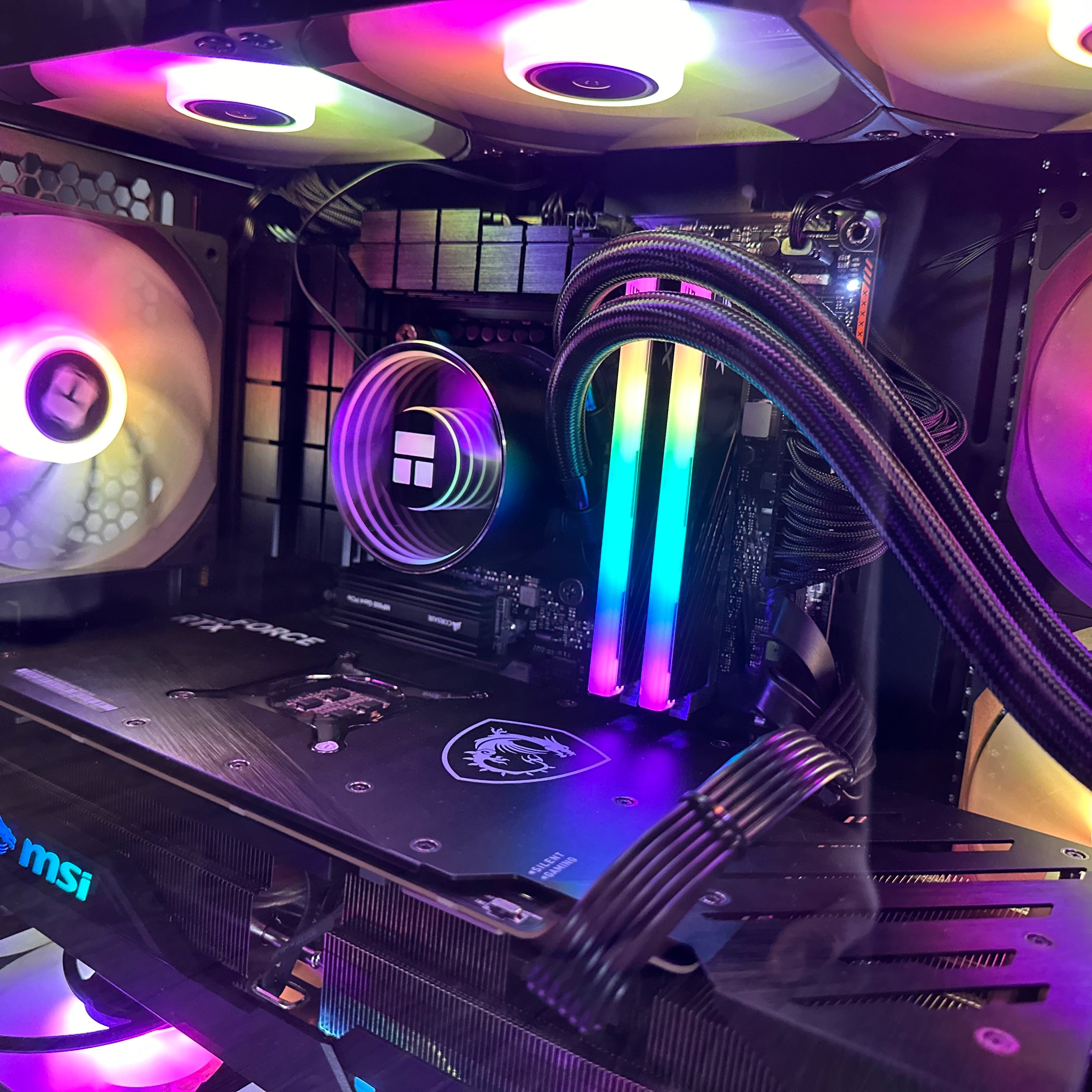Top Tier Brand New 16-Core Gaming PC, ASUS TUF, Ryzen 9 7950x3D, RTX 4090/4070 Options, 32GB 6400mhz DDR5 Ram, 2TB NVME SSD, WIFI + BT