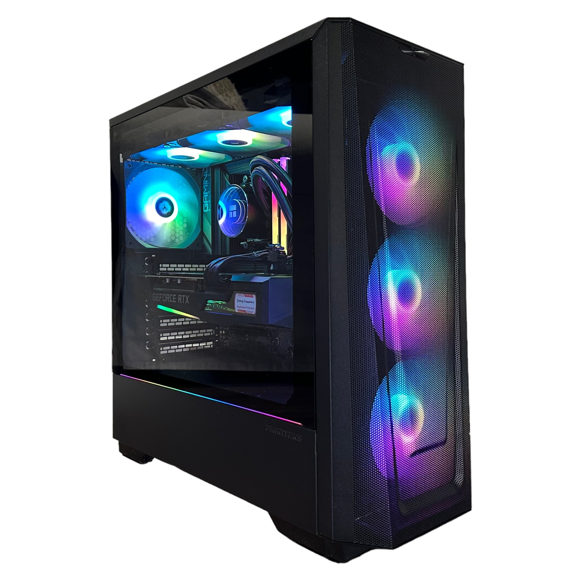 Brand New 12-Core High End Gaming PC, Aorus Ryzen 9 7900x, RTX 4070 / 4090 Options, 32GB 6400mhz DDR5 Ram, 2TB GEN 4 NVME SSD, WIFI + BT