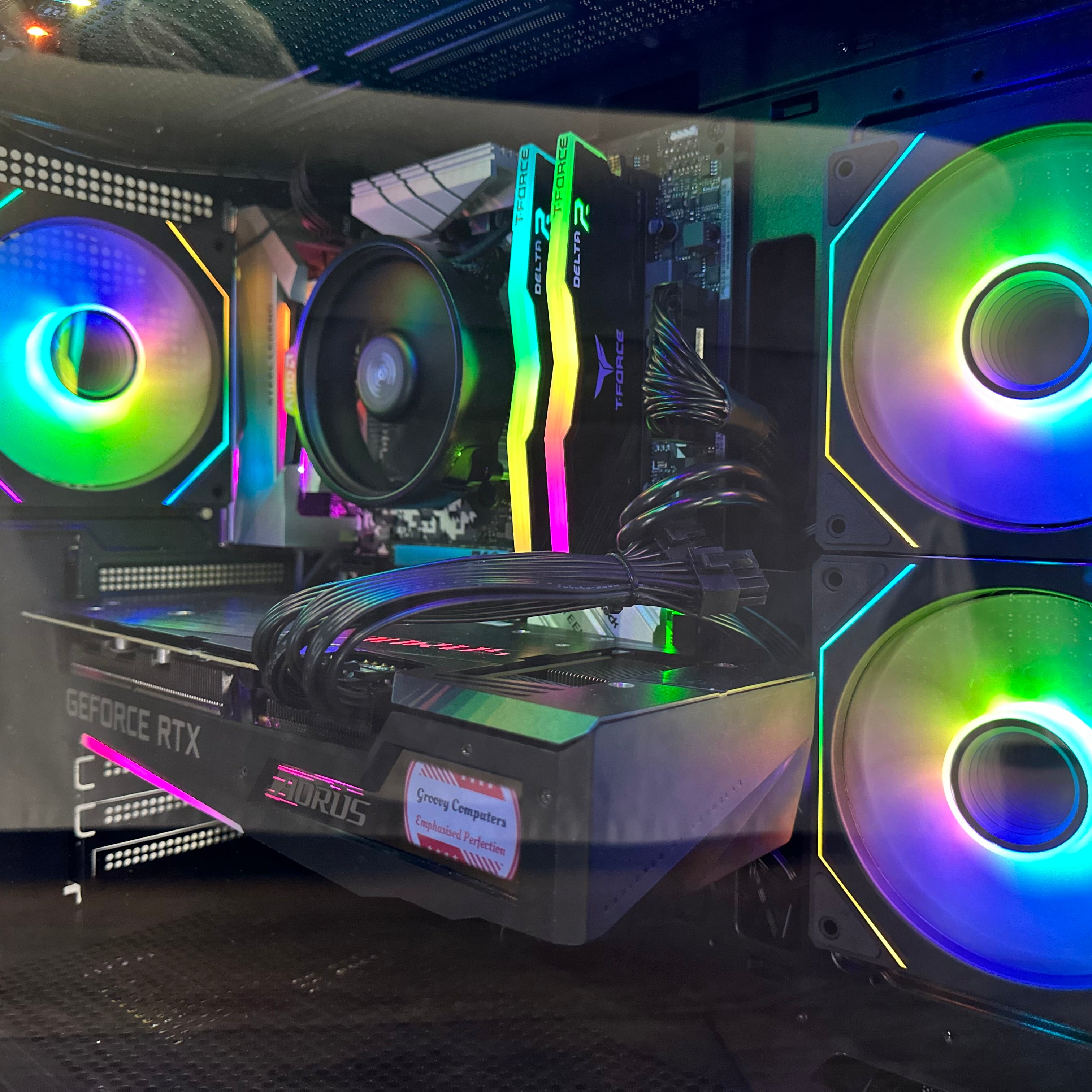 1080p Video Editing Ryzen 7 2700 Gaming PC | 8-Core | RX 6600 8GB | 16GB RAM | 1TB SSD | STEEL LEGEND™ | Brand New