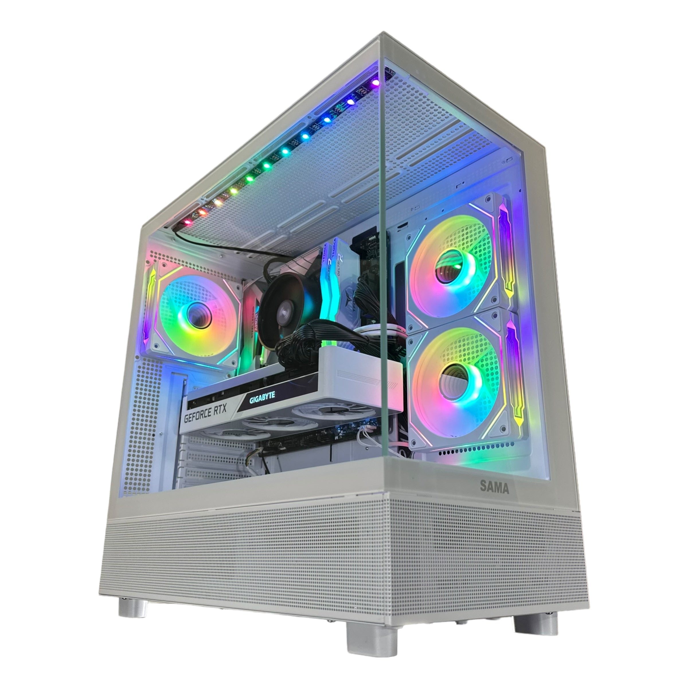 Ryzen 5 5600 Gaming PC | 6-Core | RTX 30/40/50 Series Options | 16GB RAM | 1TB NVMe SSD | STEEL LEGEND™ | Brand New - Groovy Computers