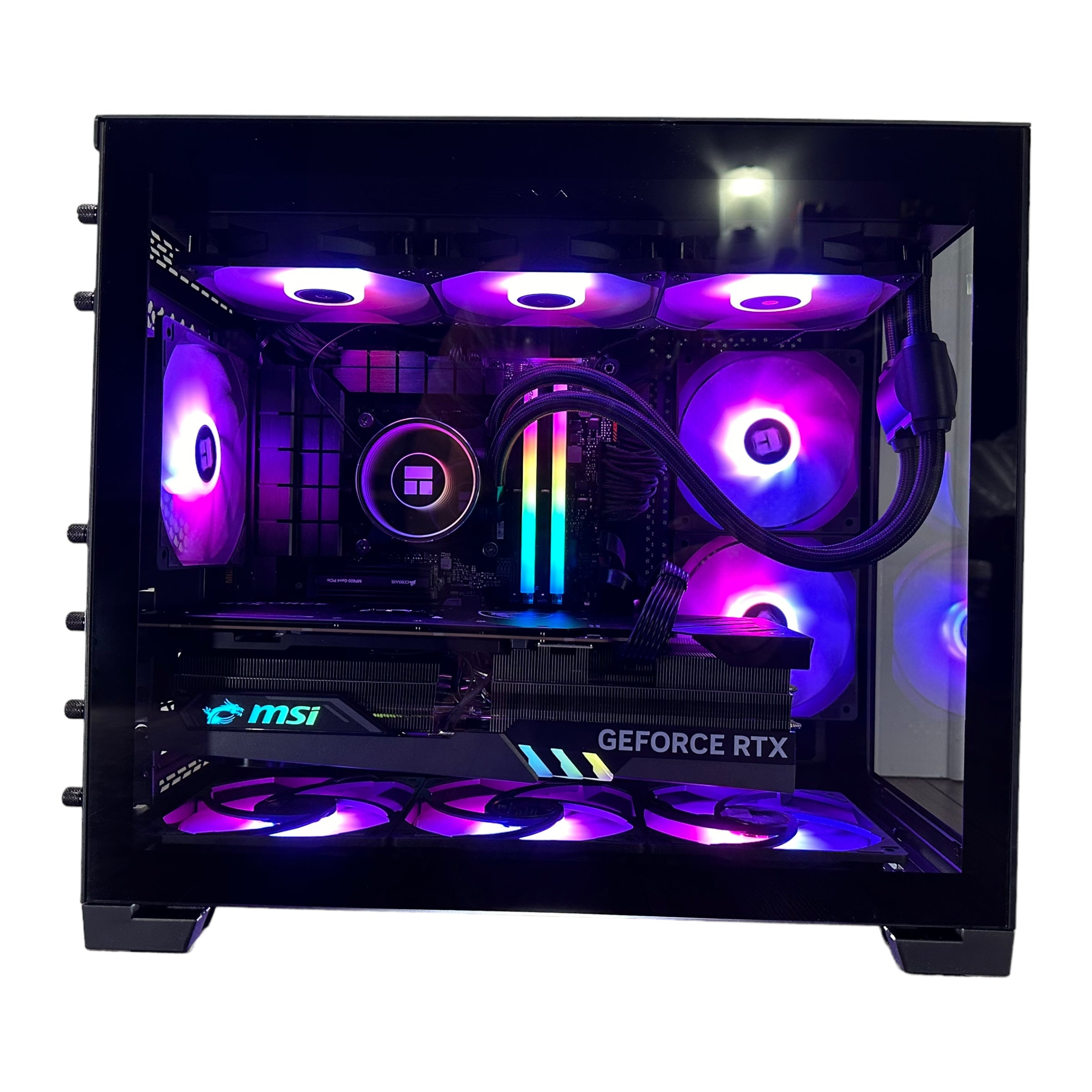 Top Tier Brand New 16-Core Gaming PC, ASUS TUF, Ryzen 9 7950x3D, RTX 4090/4070 Options, 32GB 6400mhz DDR5 Ram, 2TB NVME SSD, WIFI + BT