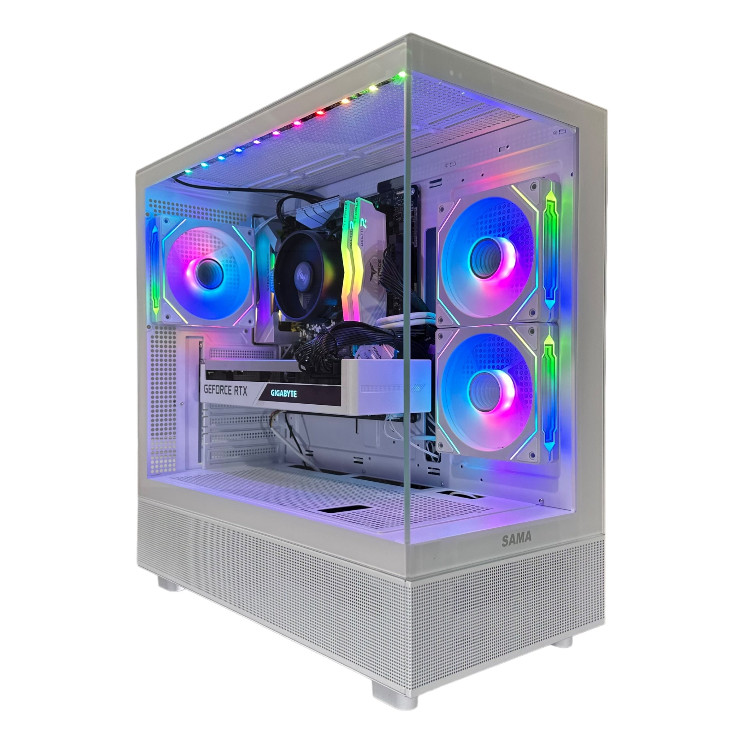 Ryzen 5 5600 Gaming PC | 6-Core | RTX 30/40/50 Series Options | 16GB RAM | 1TB NVMe SSD | STEEL LEGEND™ | Brand New - Groovy Computers