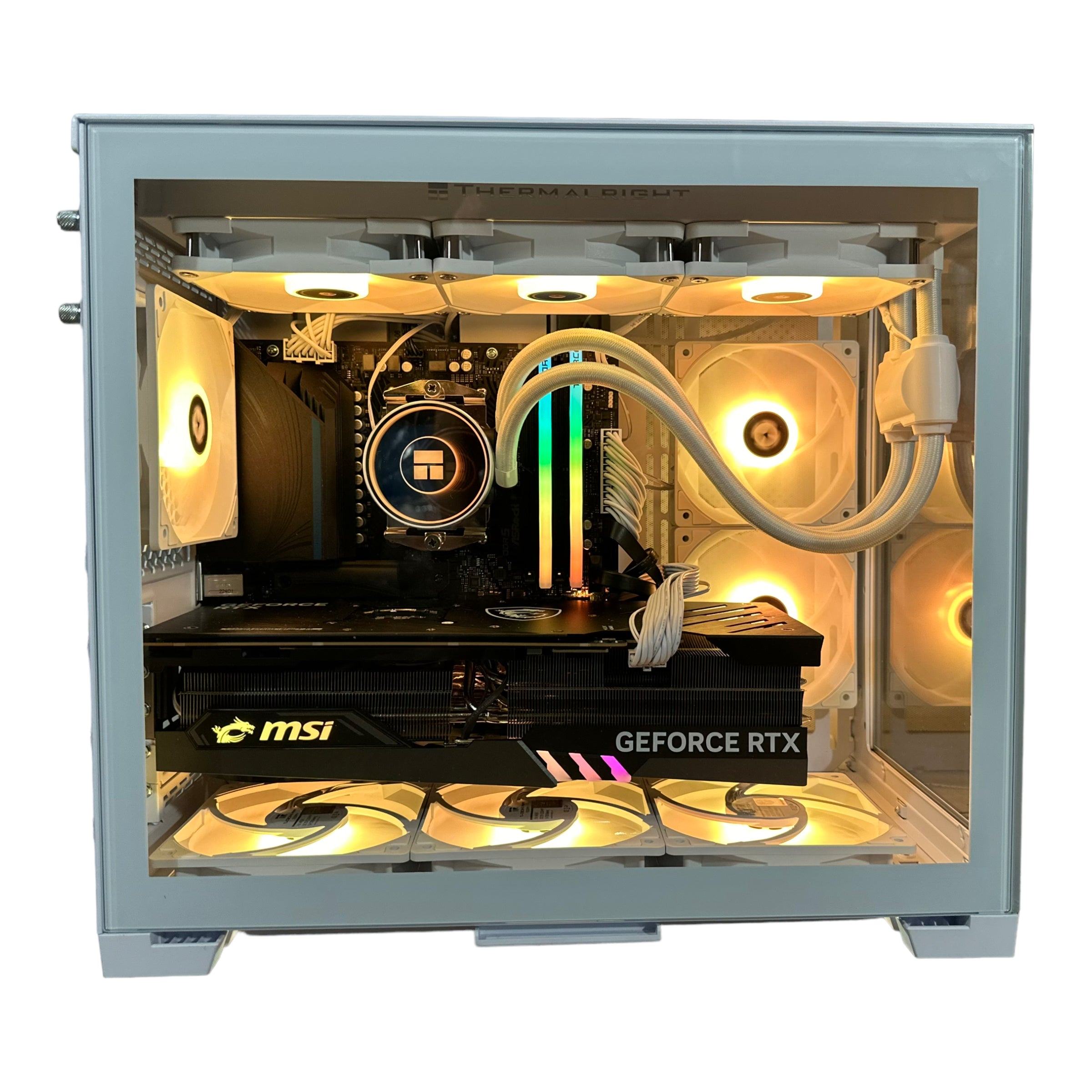 Ryzen 9 7900X3D Gaming PC | 12-Core | RTX 30/40/50 Series Options | 32GB DDR5 6000MHz | 2TB NVMe SSD | PG Riptide™ | WIFI + BT | Brand New - Groovy Computers