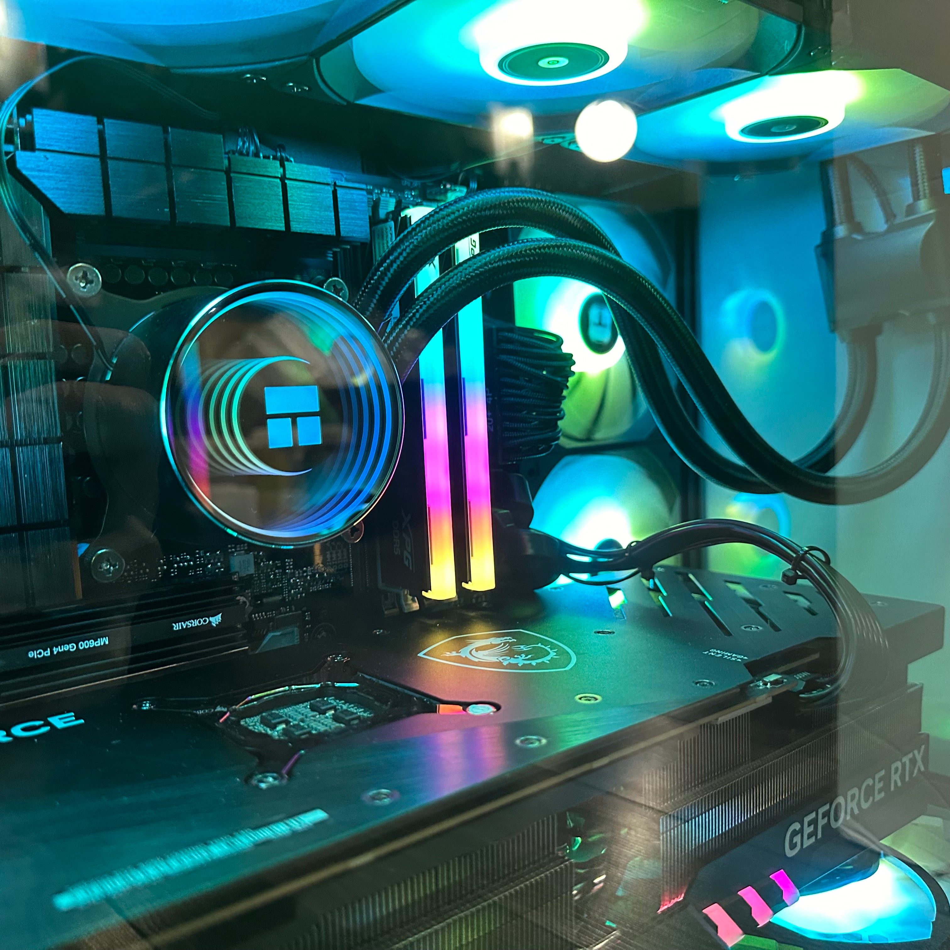 Top Tier Brand New 16-Core Gaming PC, ASUS TUF, Ryzen 9 7950x3D, RTX 4090/4070 Options, 32GB 6400mhz DDR5 Ram, 2TB NVME SSD, WIFI + BT