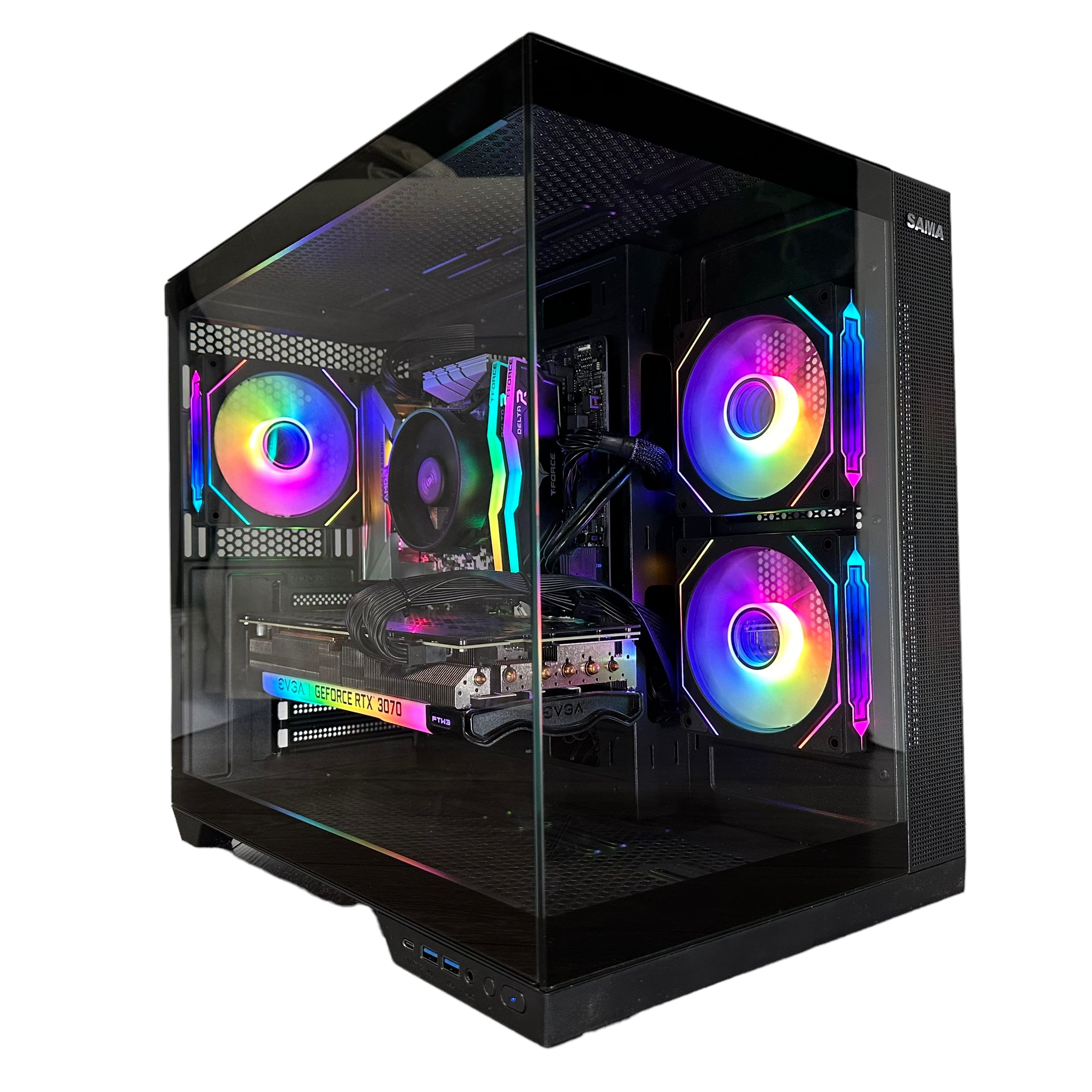 Ryzen 5 5500 Gaming PC | 6-Core | RTX 30/40/50 Series Options | 16GB RAM | 1TB NVMe SSD | STEEL LEGEND™ | Brand New - Groovy Computers