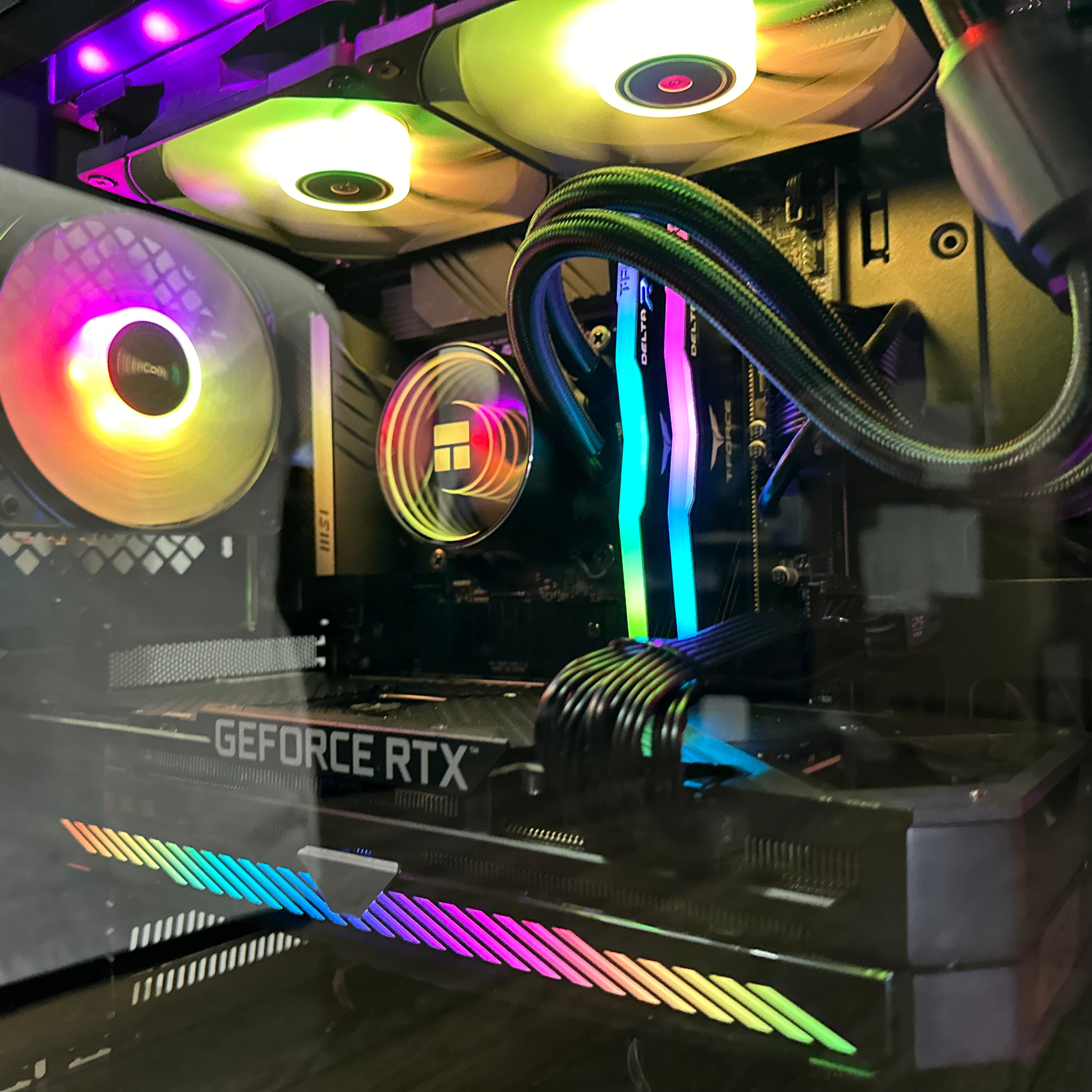 Brand New High-End 16-Core Gaming PC, i9-12900K, RTX 4070 / 4090 Options, 32GB 3600mhz DDR4 Ram, 1TB GEN 4 NVME SSD, 4TB HDD