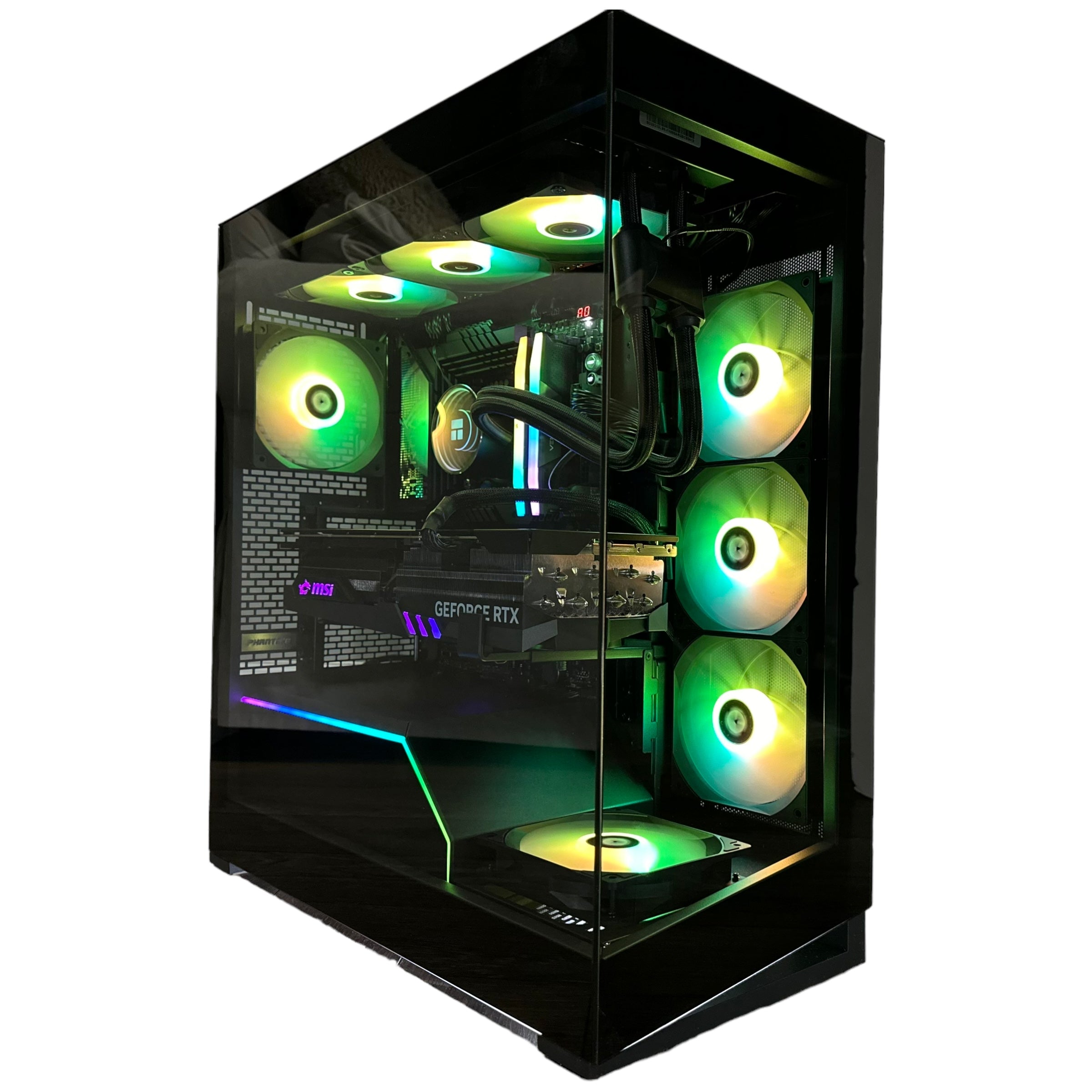 4K Top Tier Workstation i9-14900KF Gaming PC | 24-Core | RTX 5090 32GB | 64GB DDR5 6000MHz | 2TB GEN 4 NVMe SSD | ASUS ROG MAXIMUS™ | WIFI + BT | Brand New