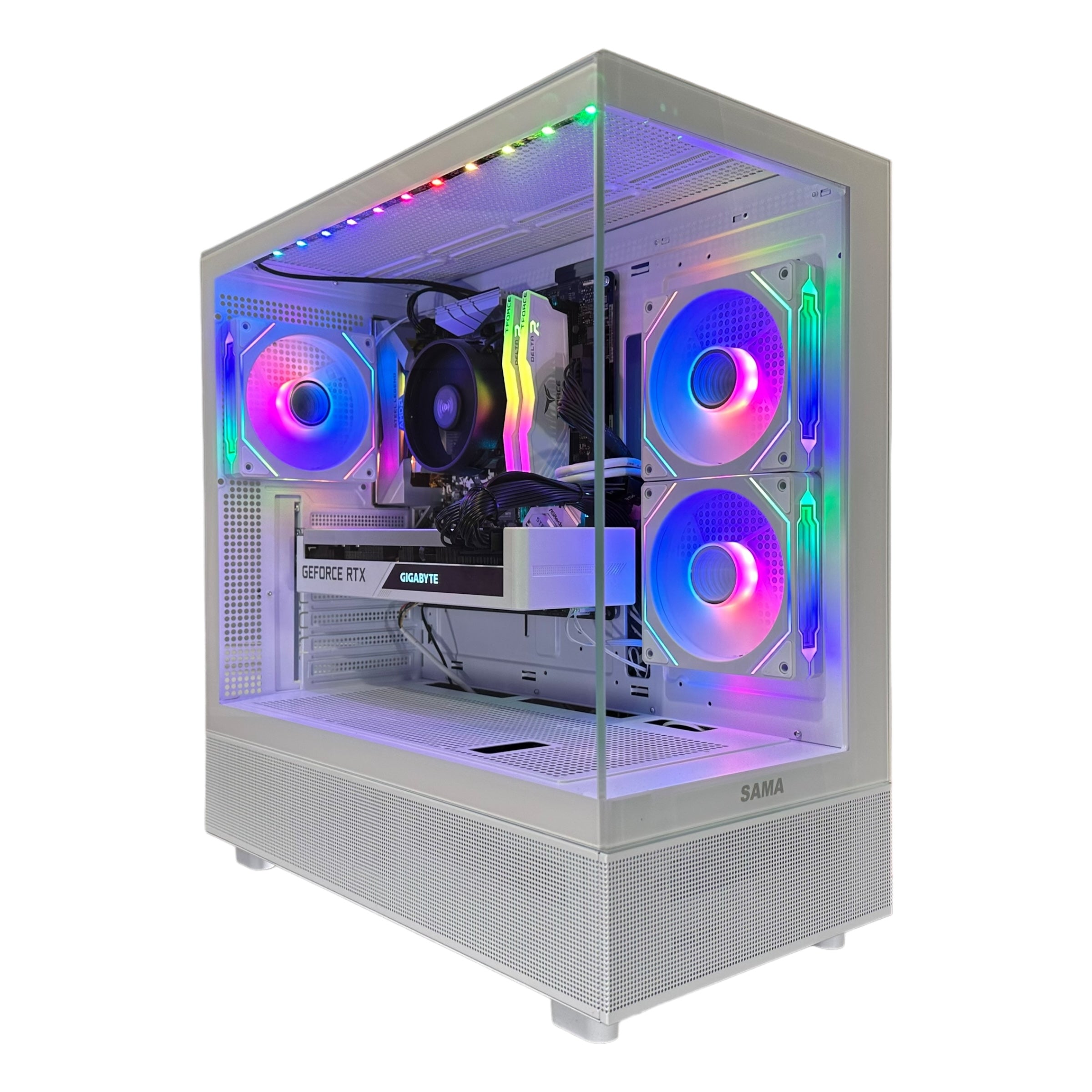 Ryzen 5 5600 Gaming PC | 6-Core | RTX 30/40/50 Series Options | 16GB RAM | 1TB NVMe SSD | STEEL LEGEND™ | Brand New - Groovy Computers