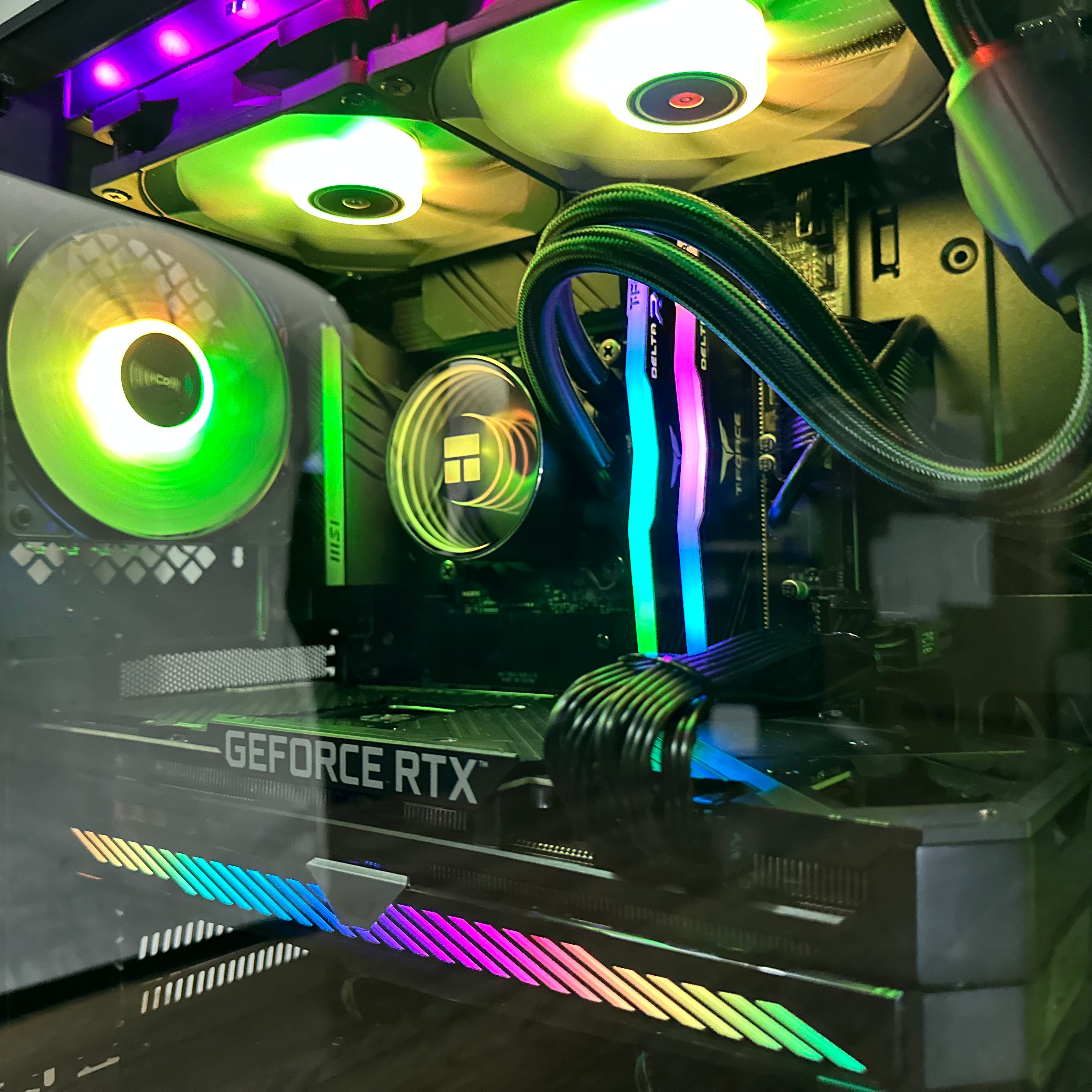 Brand New High-End 16-Core Gaming PC, i9-12900K, RTX 4070 / 4090 Options, 32GB 3600mhz DDR4 Ram, 1TB GEN 4 NVME SSD, 4TB HDD