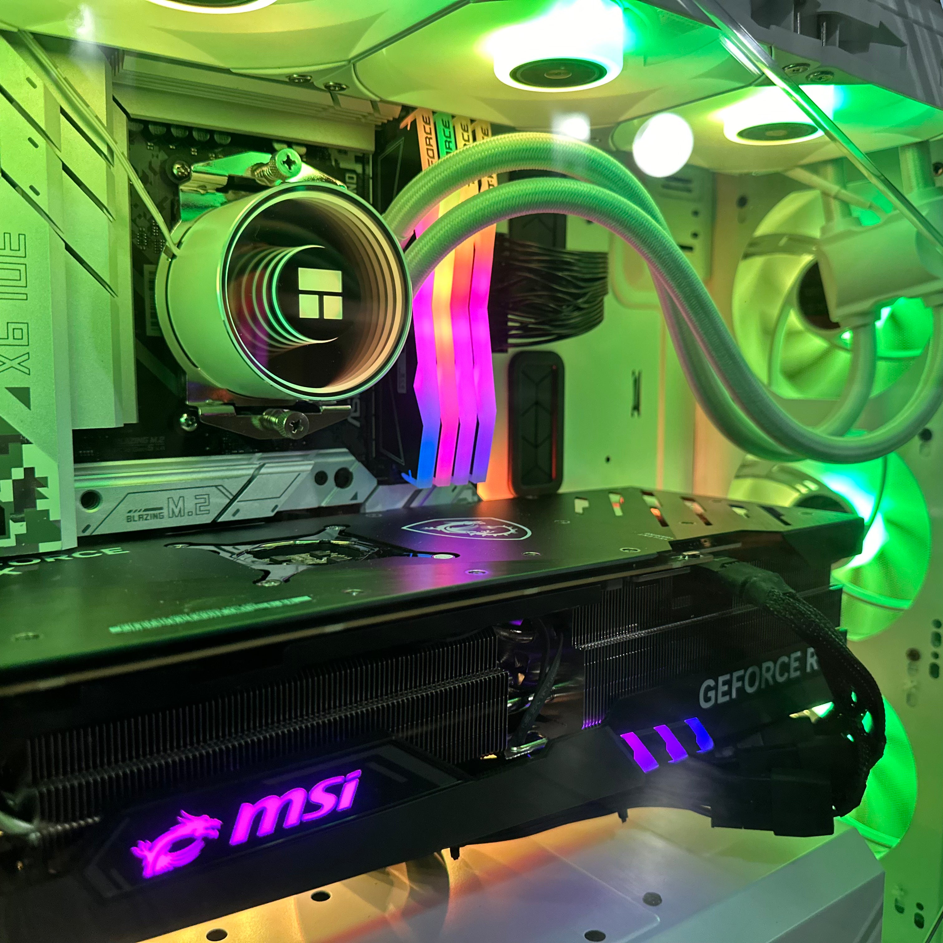 Top Tier Brand New High End 16-Core Gaming PC, Ryzen 9 7950x3D (Beats i9-14900K), RTX 4090 24GB Options, 64GB 6000mhz DDR5 RAM, 2TB NVME SSD, WIFI + BT