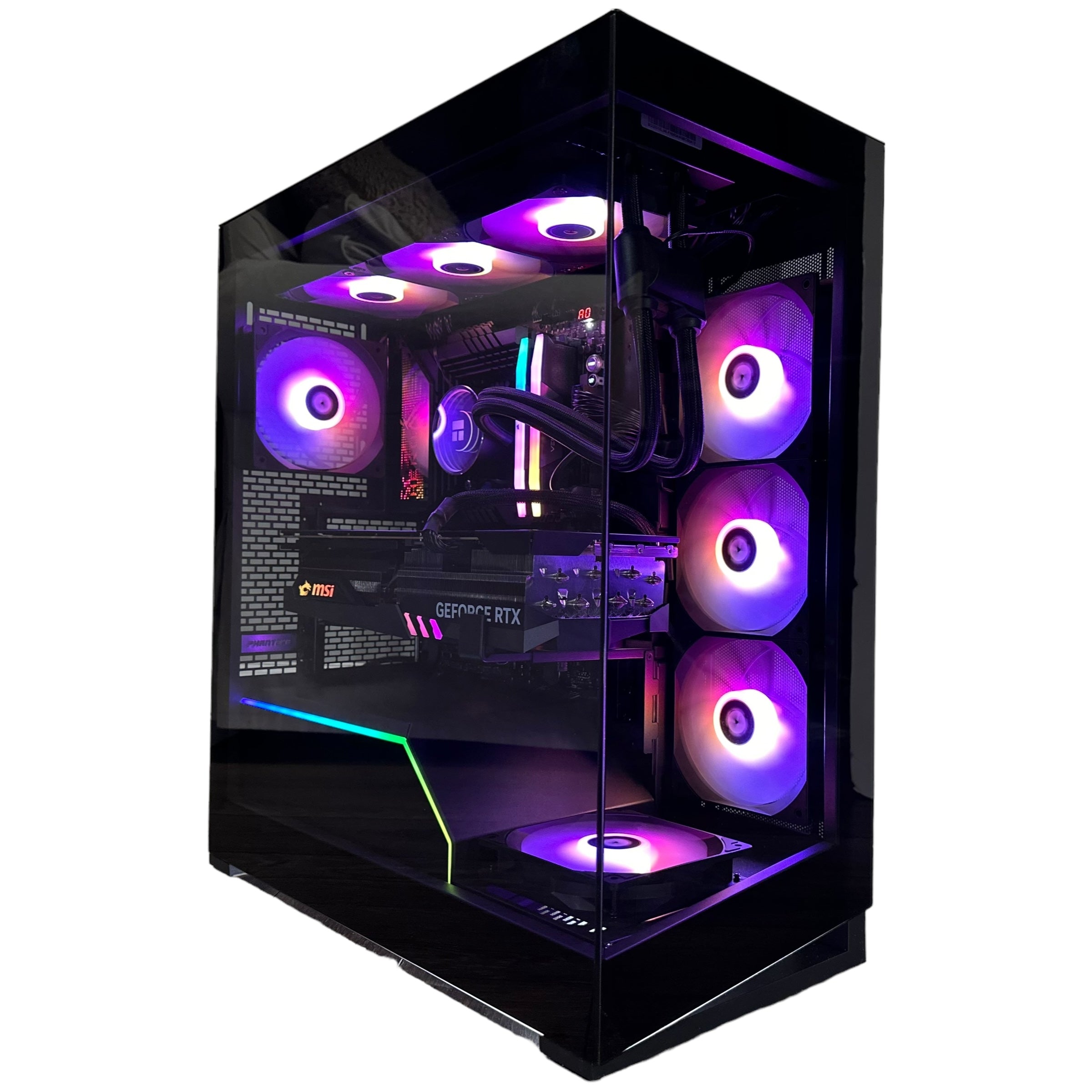 4K Top Tier Workstation i9-14900KF Gaming PC | 24-Core | RTX 5090 32GB | 64GB DDR5 6000MHz | 2TB GEN 4 NVMe SSD | ASUS ROG MAXIMUS™ | WIFI + BT | Brand New