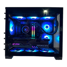 Load image into Gallery viewer, Top Tier Brand New 16-Core Gaming PC, ASUS TUF, i9-12900K, RTX 4090 24GB, 32GB 6400mhz DDR5 Ram, 4TB NVME SSD, 8TB HDD (Options), WIFI + BT
