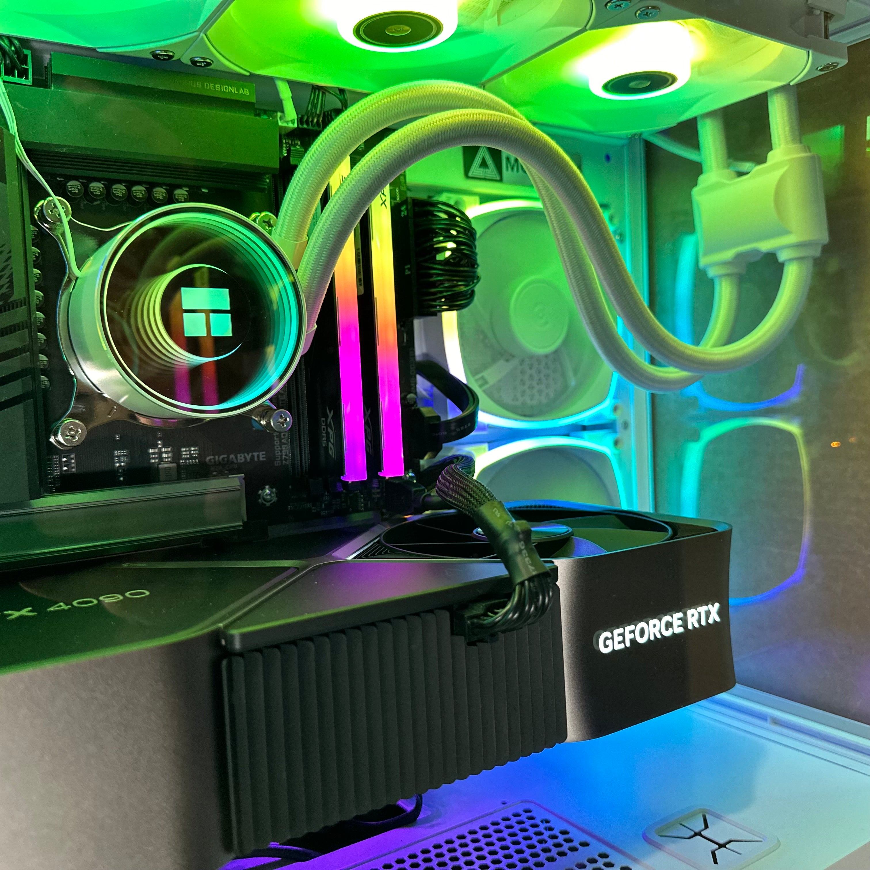 i7-14700KF Gaming PC | 20-Core | RTX 30/40/50 Series Options | 32GB DDR5 6400MHz | 2TB Gen 4 NVMe SSD | AORUS™ | WIFI + BT | Brand New