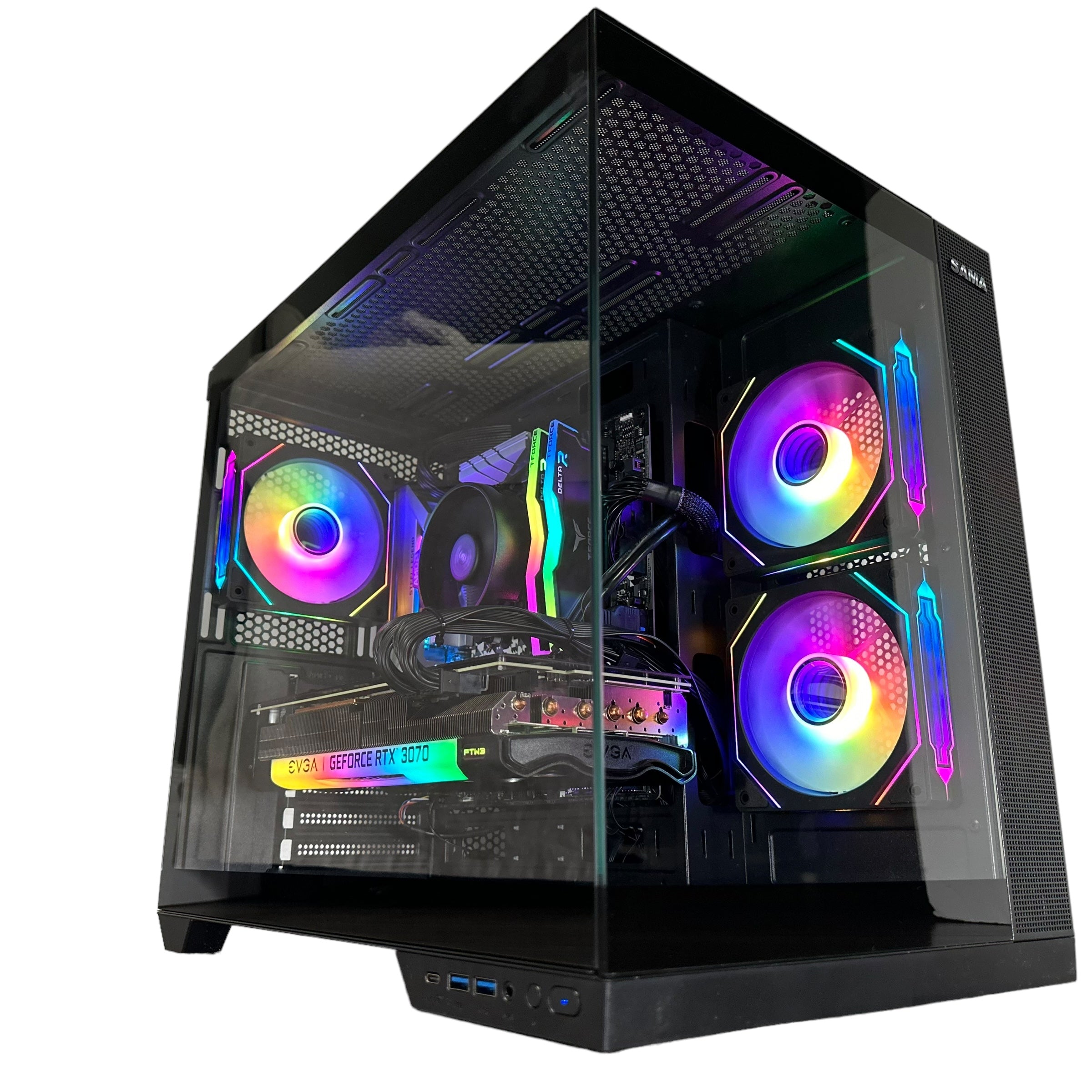 Ryzen 5 5500 Gaming PC | 6-Core | RTX 30/40/50 Series Options | 16GB RAM | 1TB NVMe SSD | STEEL LEGEND™ | Brand New - Groovy Computers