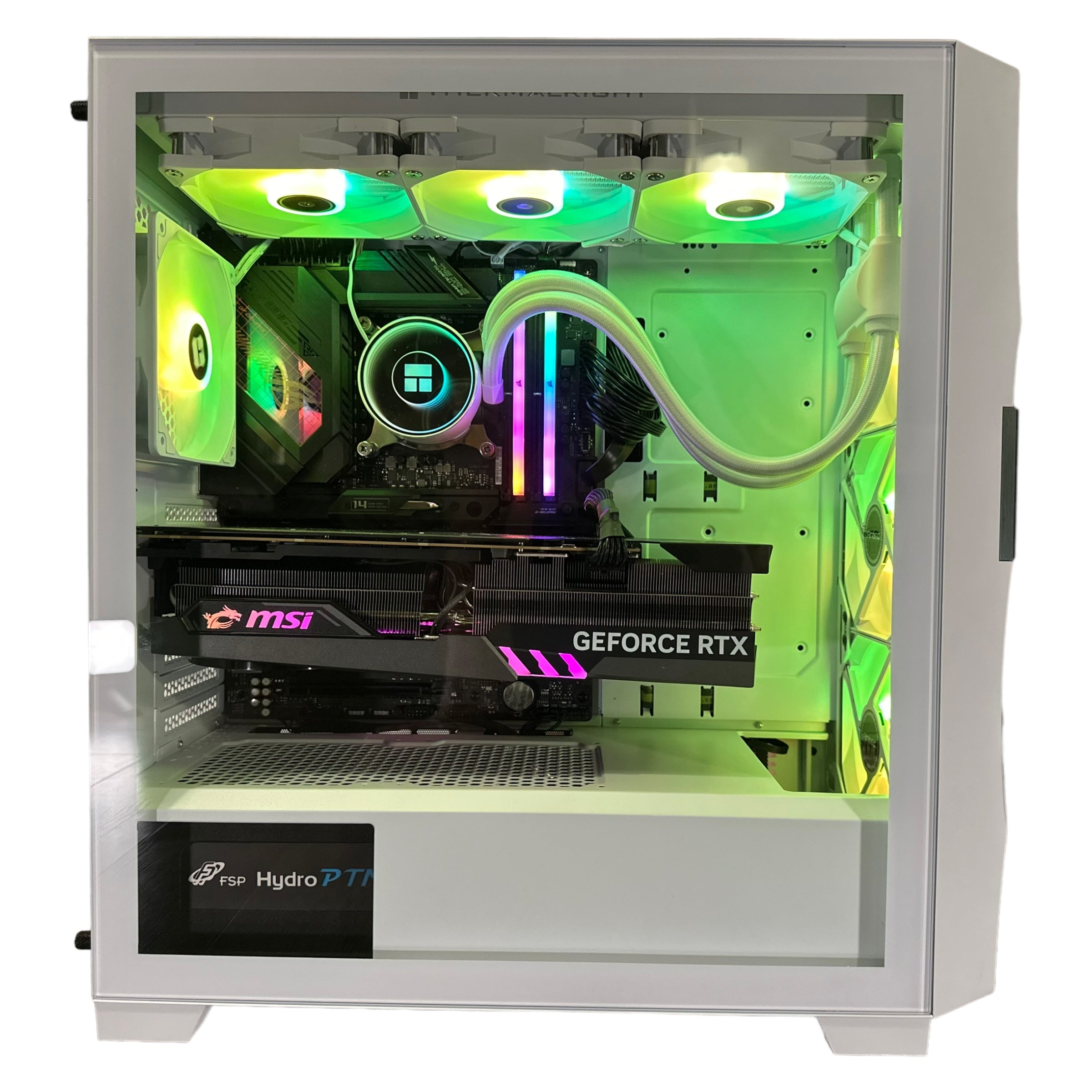 i9-14900K Gaming PC | 24-Core | RTX 30/40/50 Series Options | 64GB DDR5 6000MHz | 2TB NVMe SSD | ASUS™ ROG | WIFI + BT | Brand New