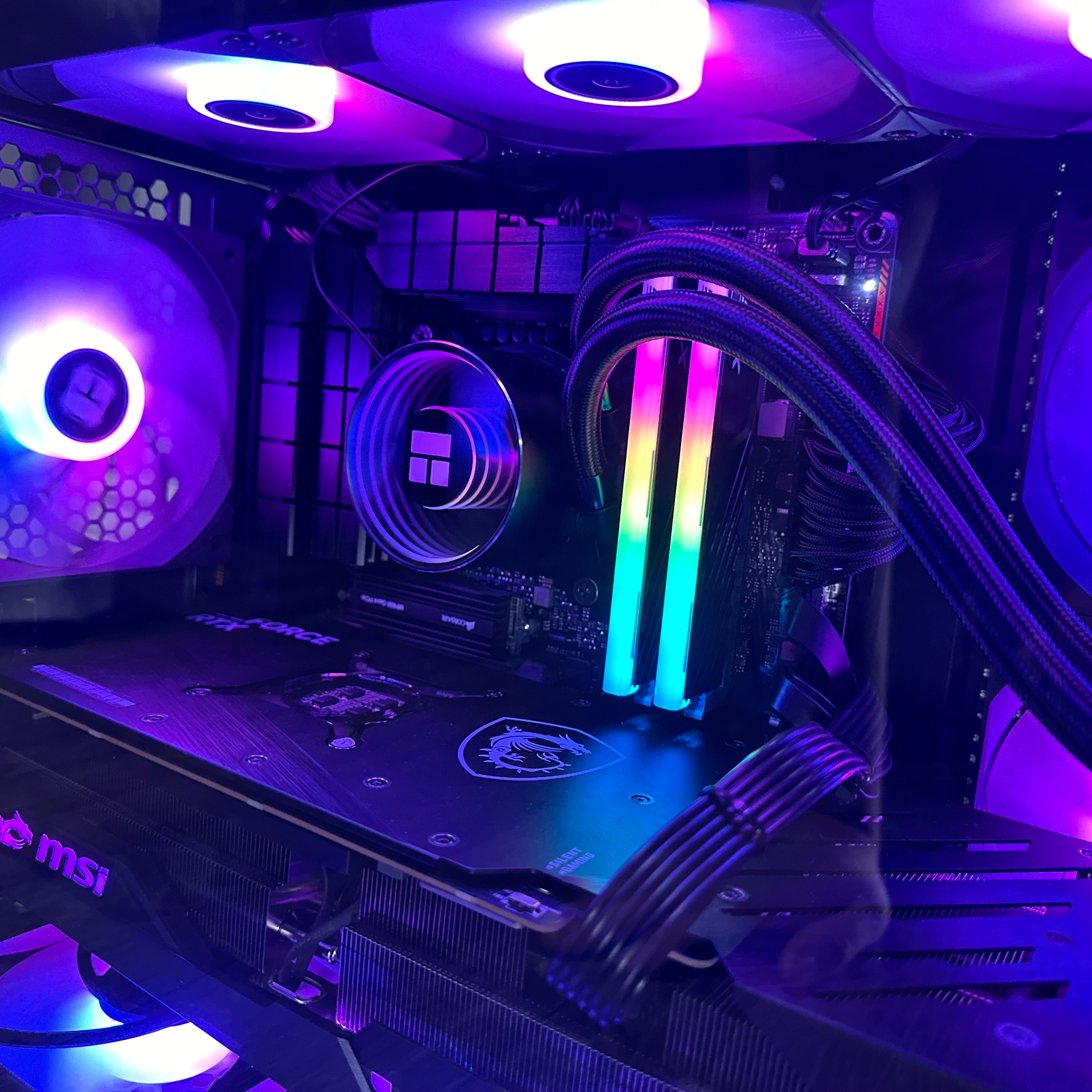 Top Tier Brand New 16-Core Gaming PC, ASUS TUF, Ryzen 9 7950x3D, RTX 4090/4070 Options, 32GB 6400mhz DDR5 Ram, 2TB NVME SSD, WIFI + BT