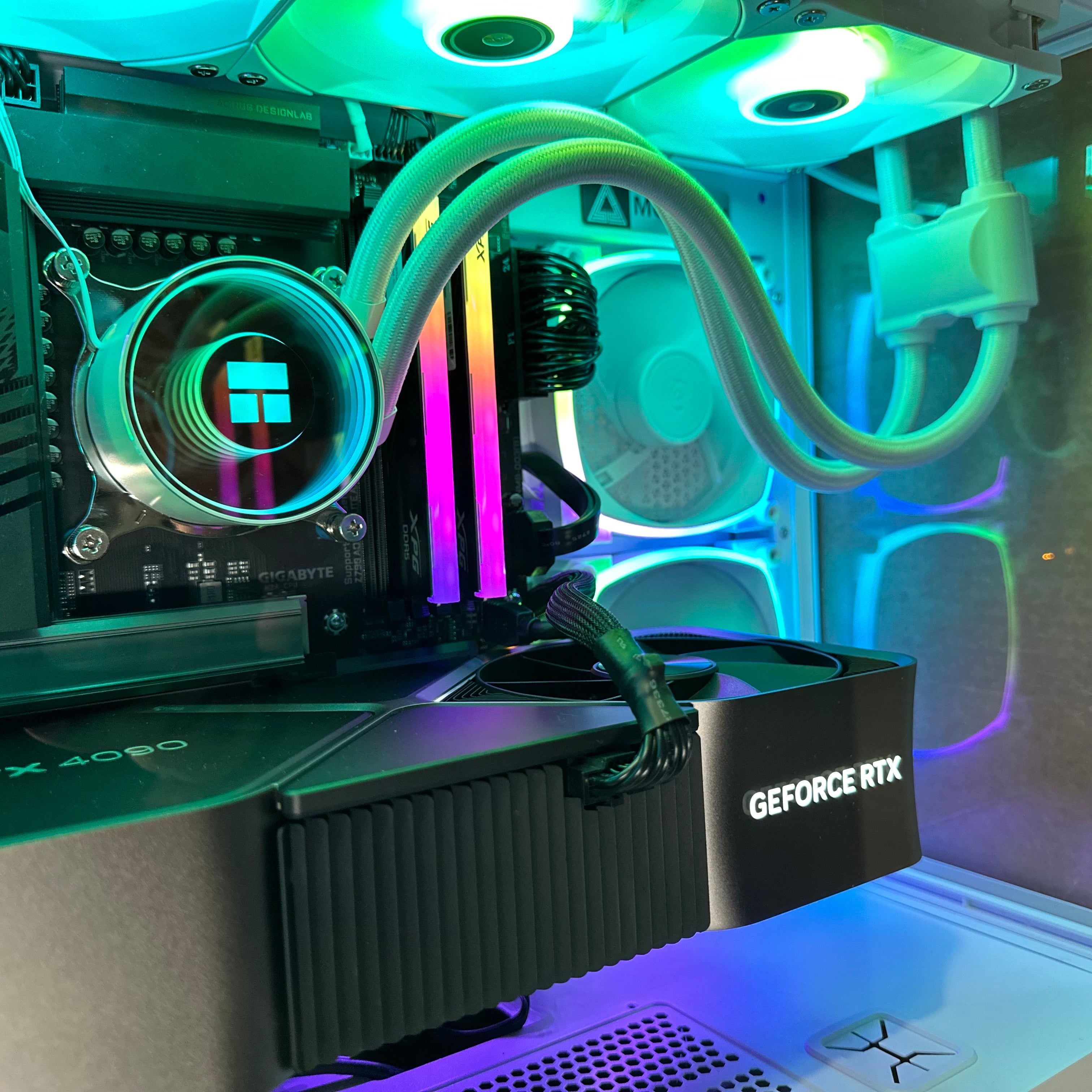 i7-14700KF Gaming PC | 20-Core | RTX 30/40/50 Series Options | 32GB DDR5 6400MHz | 2TB Gen 4 NVMe SSD | AORUS™ | WIFI + BT | Brand New