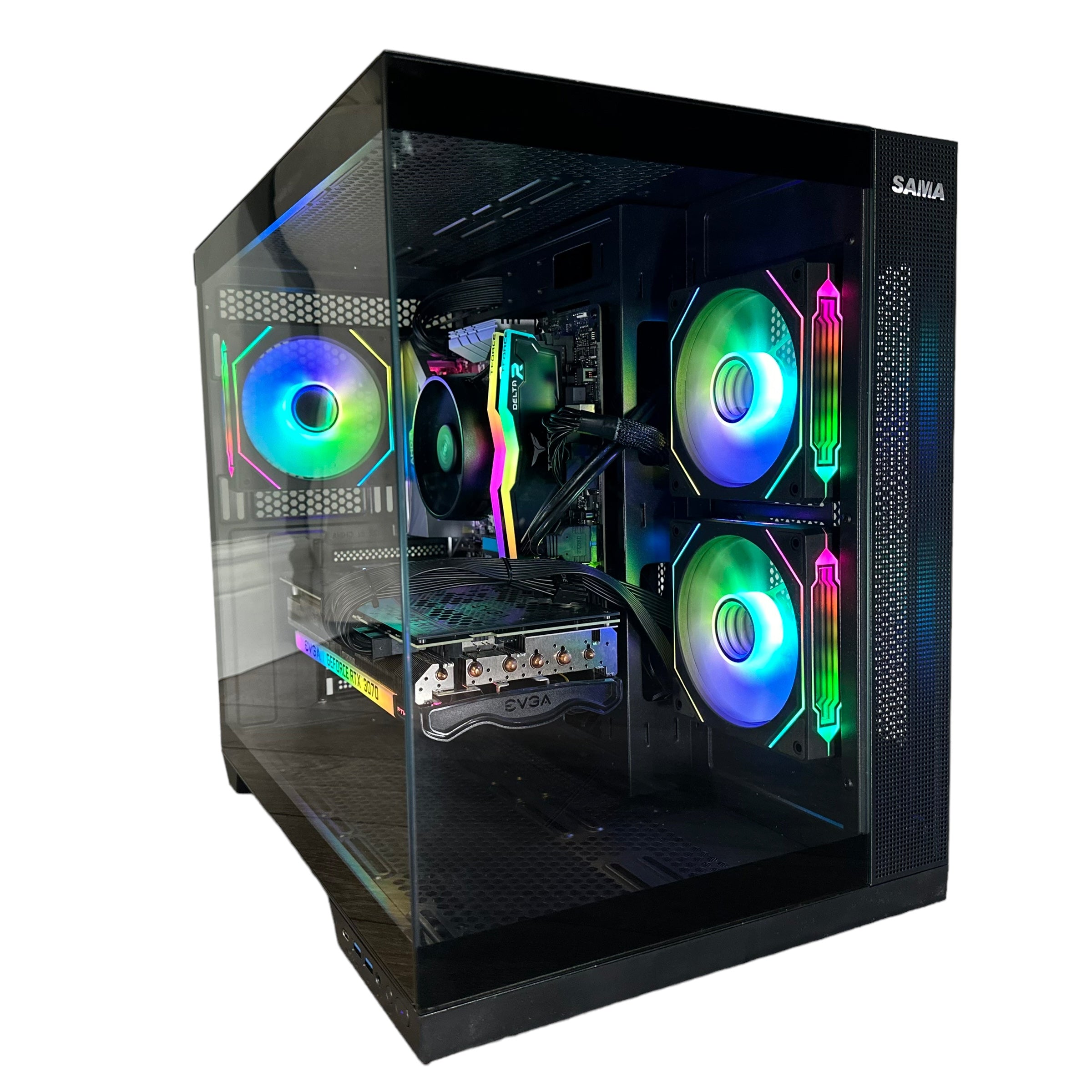 1080p Value Ryzen 5 5500 Gaming PC | 6-Core | RX 6600 8GB | 16GB RAM | 1TB NVMe SSD | STEEL LEGEND™ | Brand New
