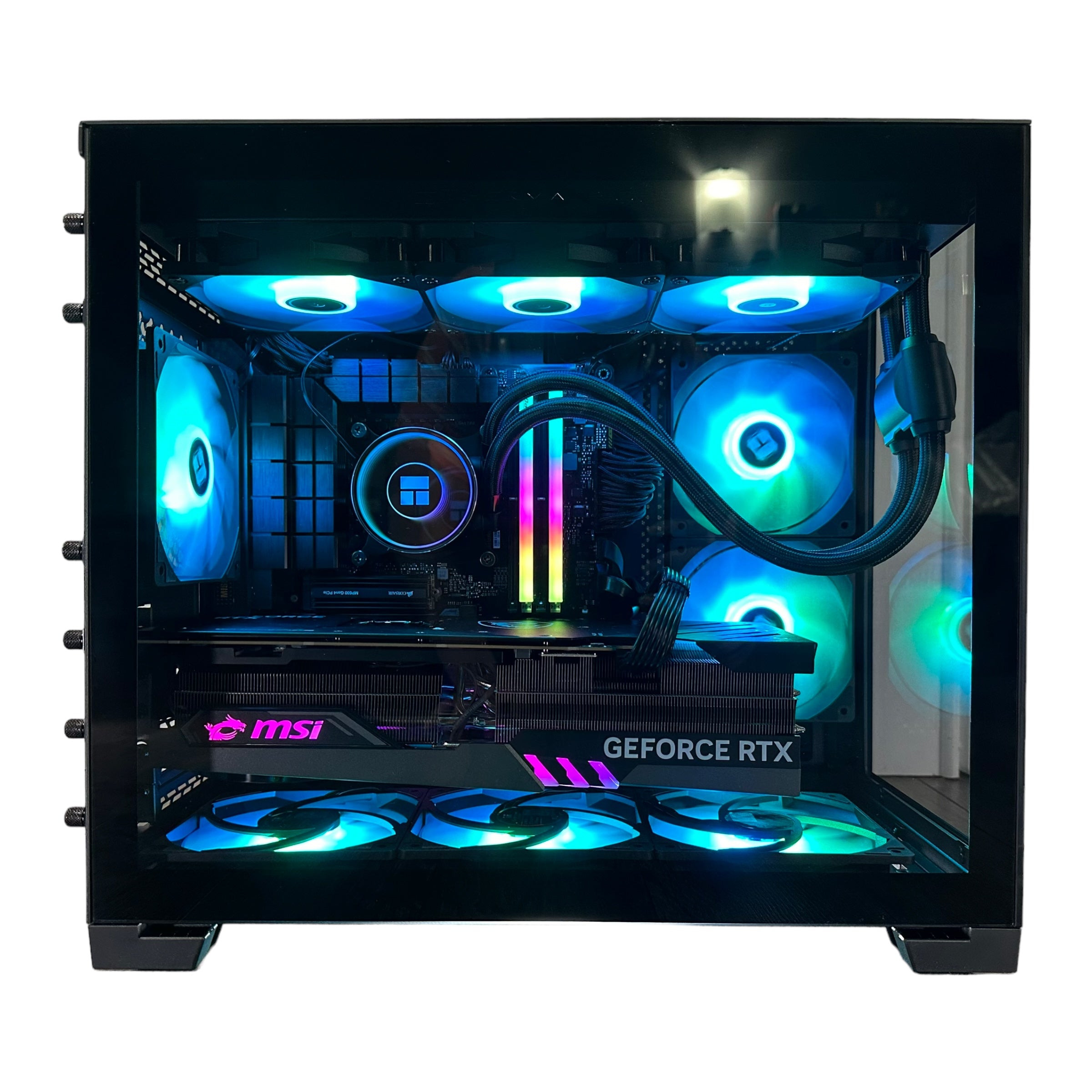 Top Tier Brand New 16-Core Gaming PC, ASUS TUF, Ryzen 9 7950x3D, RTX 4090/4070 Options, 32GB 6400mhz DDR5 Ram, 2TB NVME SSD, WIFI + BT